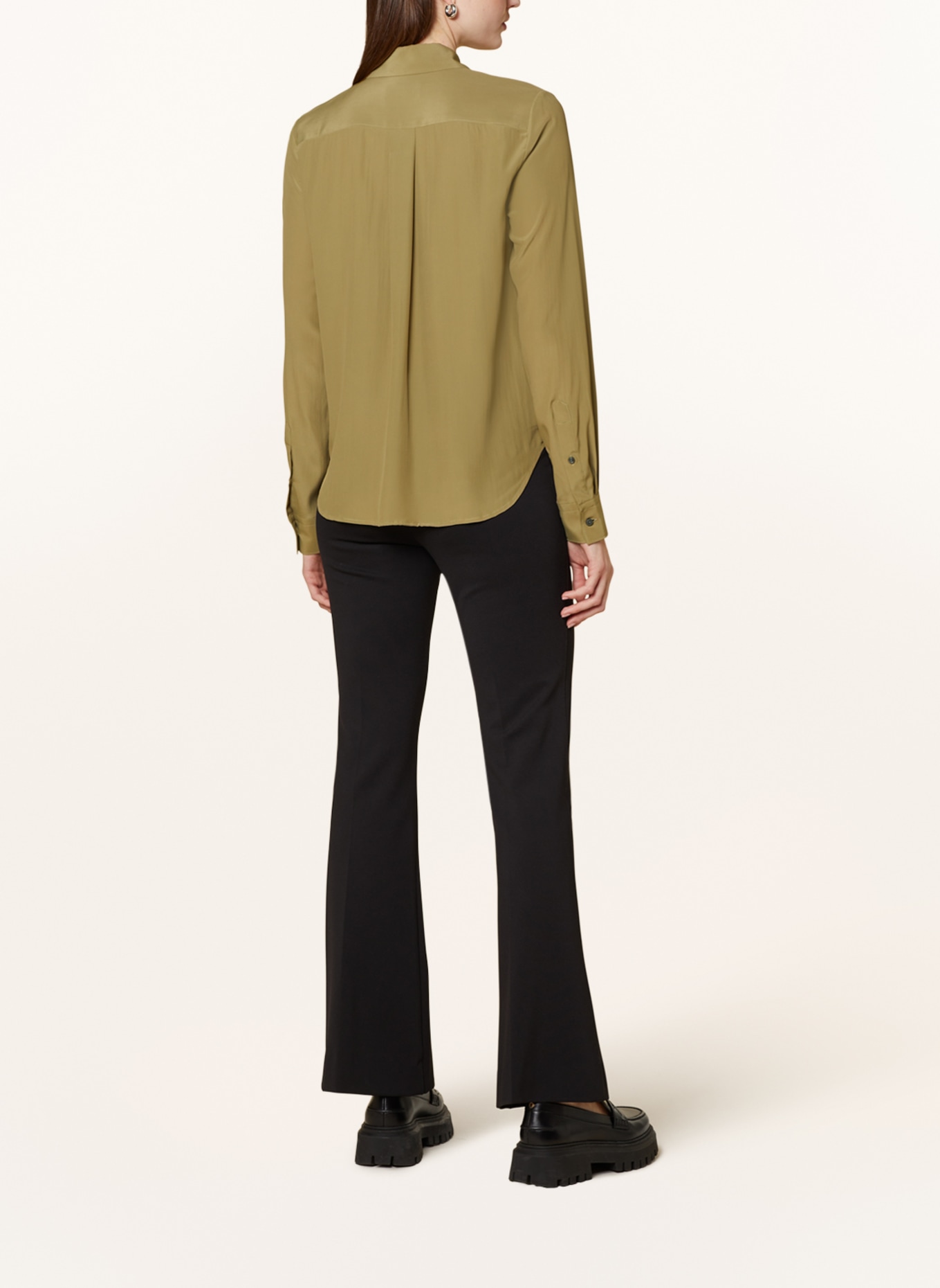 TIGER OF SWEDEN Shirt blouse CELOSA, Color: OLIVE (Image 3)