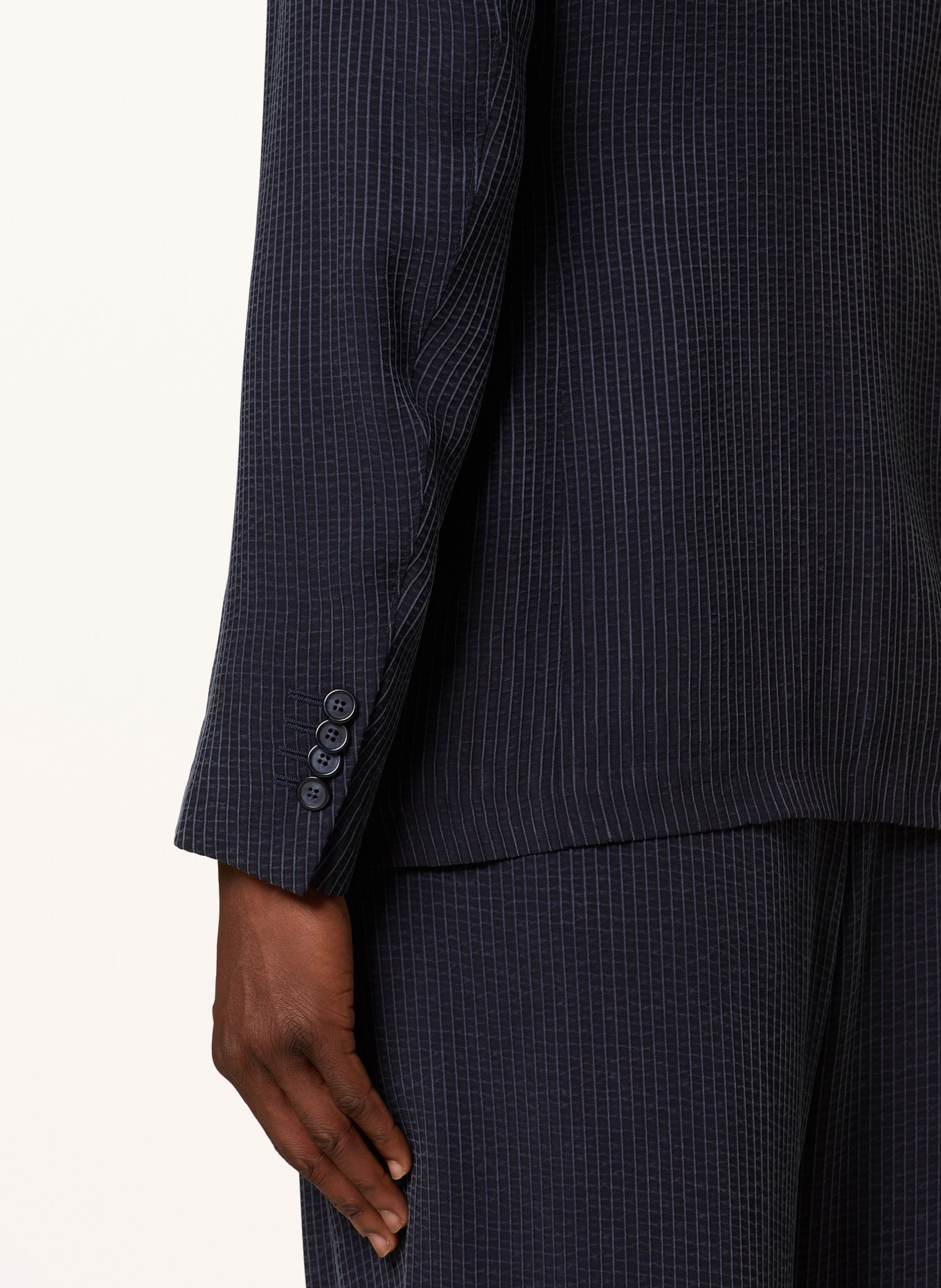 GIORGIO ARMANI Tailored jacket extra slim fit, Color: FBWF Night Sky (Image 6)