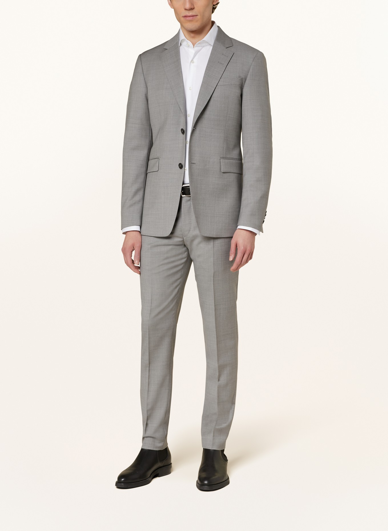 TIGER OF SWEDEN Suit jacket JUSTIN slim fit, Color: M04 Light Grey Melange (Image 2)
