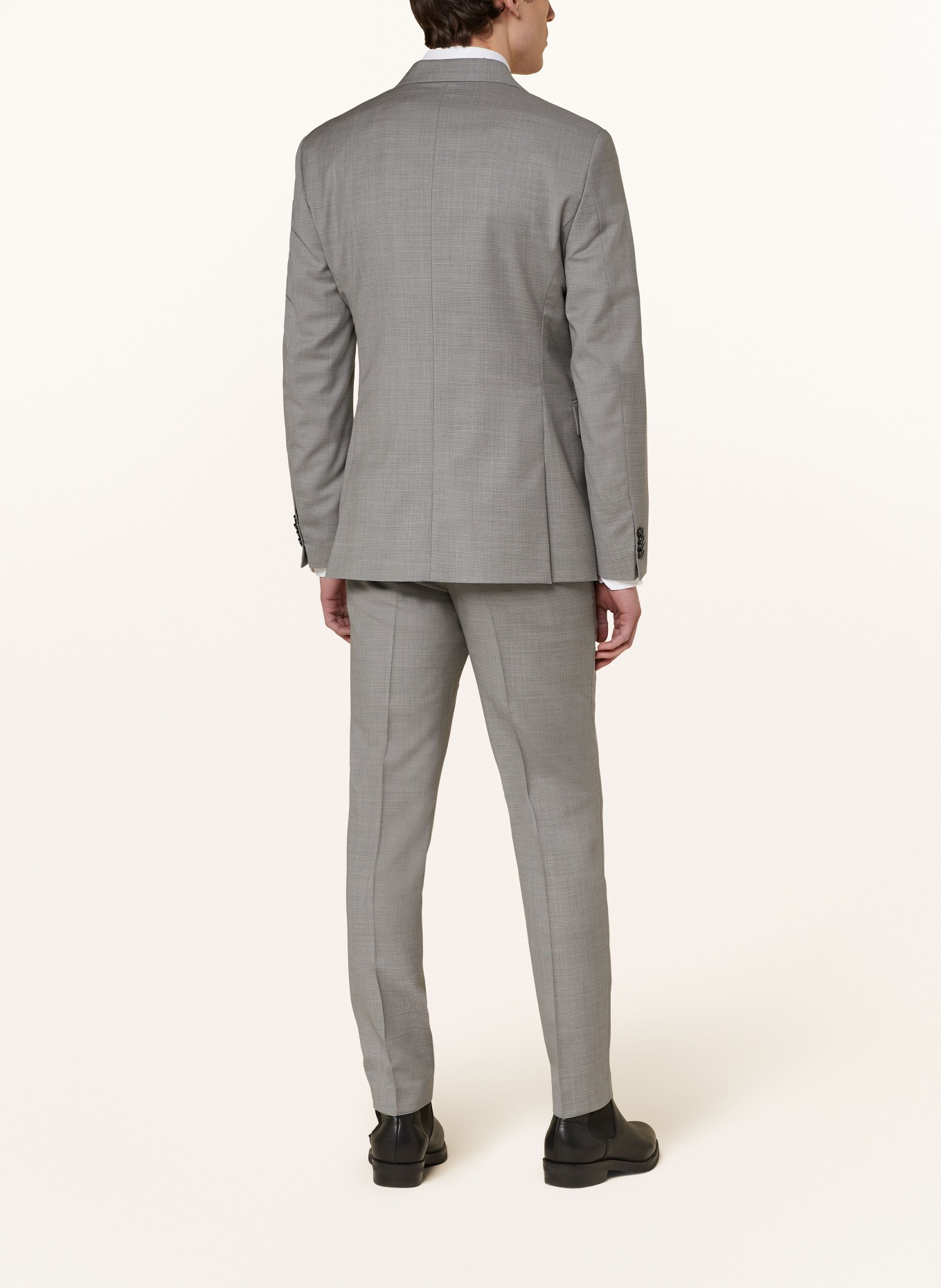 TIGER OF SWEDEN Oblekové sako JUSTIN Slim Fit, Barva: M04 Light Grey Melange (Obrázek 3)
