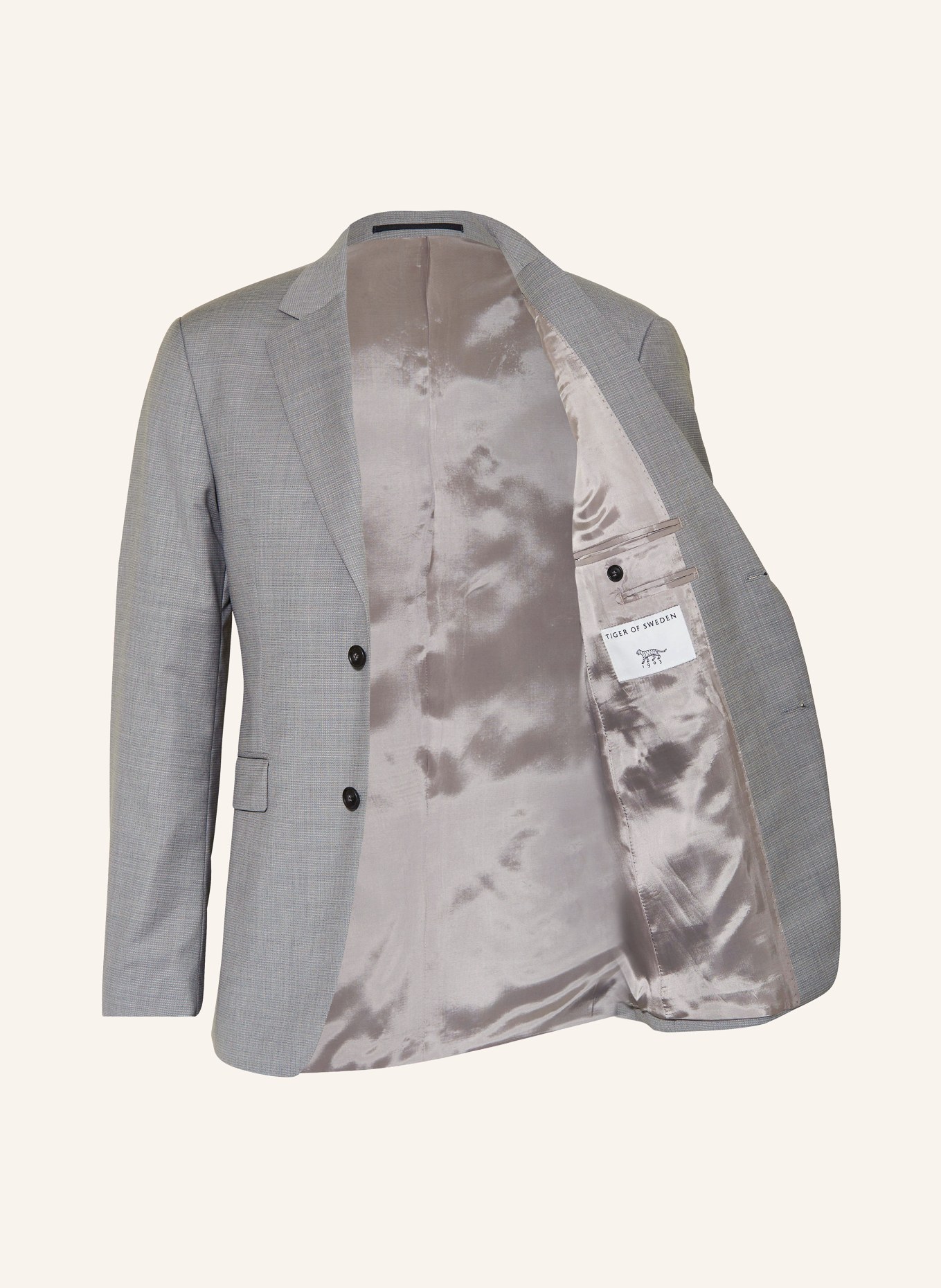 TIGER OF SWEDEN Suit jacket JUSTIN slim fit, Color: M04 Light Grey Melange (Image 4)