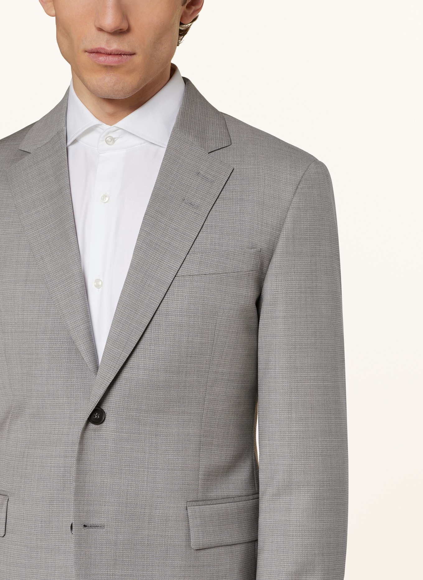 TIGER OF SWEDEN Suit jacket JUSTIN slim fit, Color: M04 Light Grey Melange (Image 5)