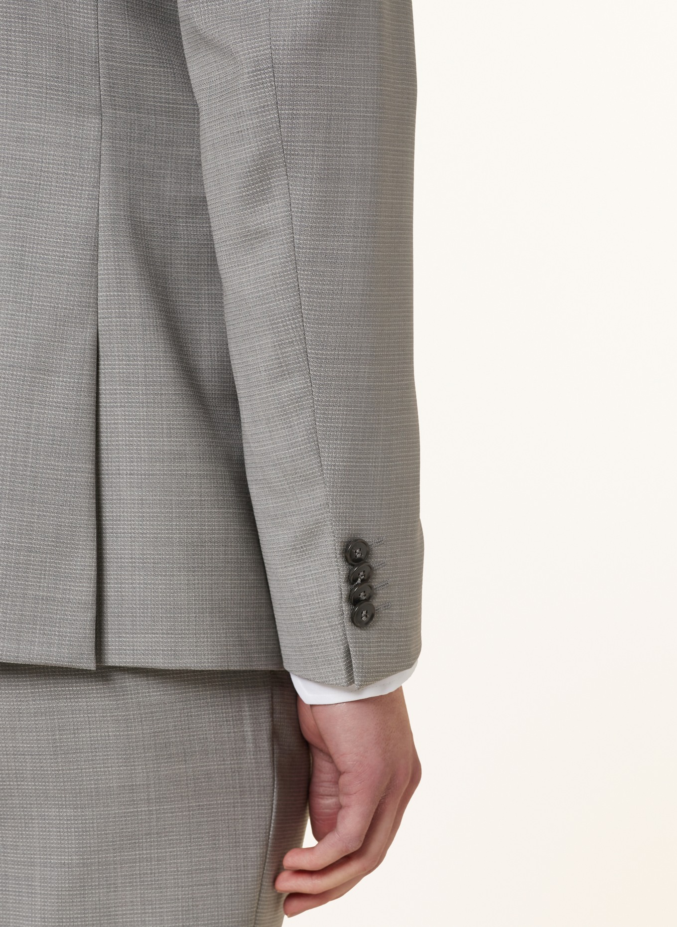 TIGER OF SWEDEN Suit jacket JUSTIN slim fit, Color: M04 Light Grey Melange (Image 6)