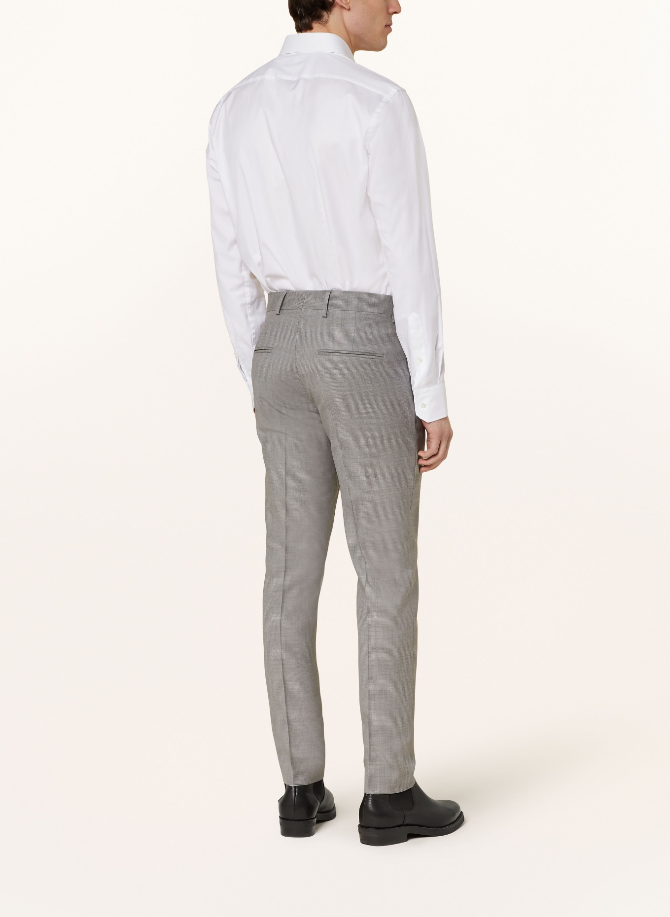 TIGER OF SWEDEN Spodnie garniturowe TENUTA slim fit, Kolor: M04 Light Grey Melange (Obrazek 4)