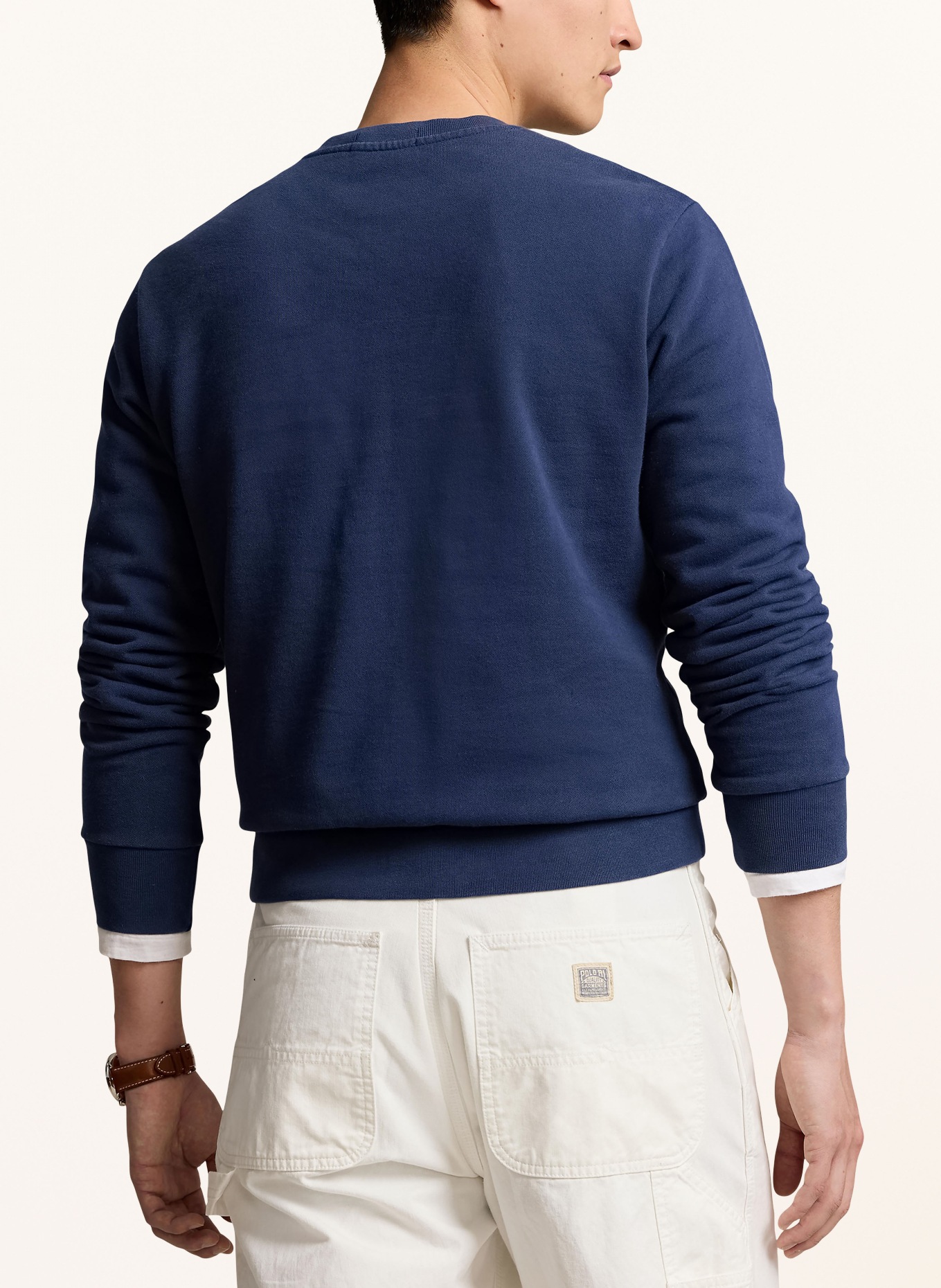 POLO RALPH LAUREN Mikina: TMAVĚ MODRÁ