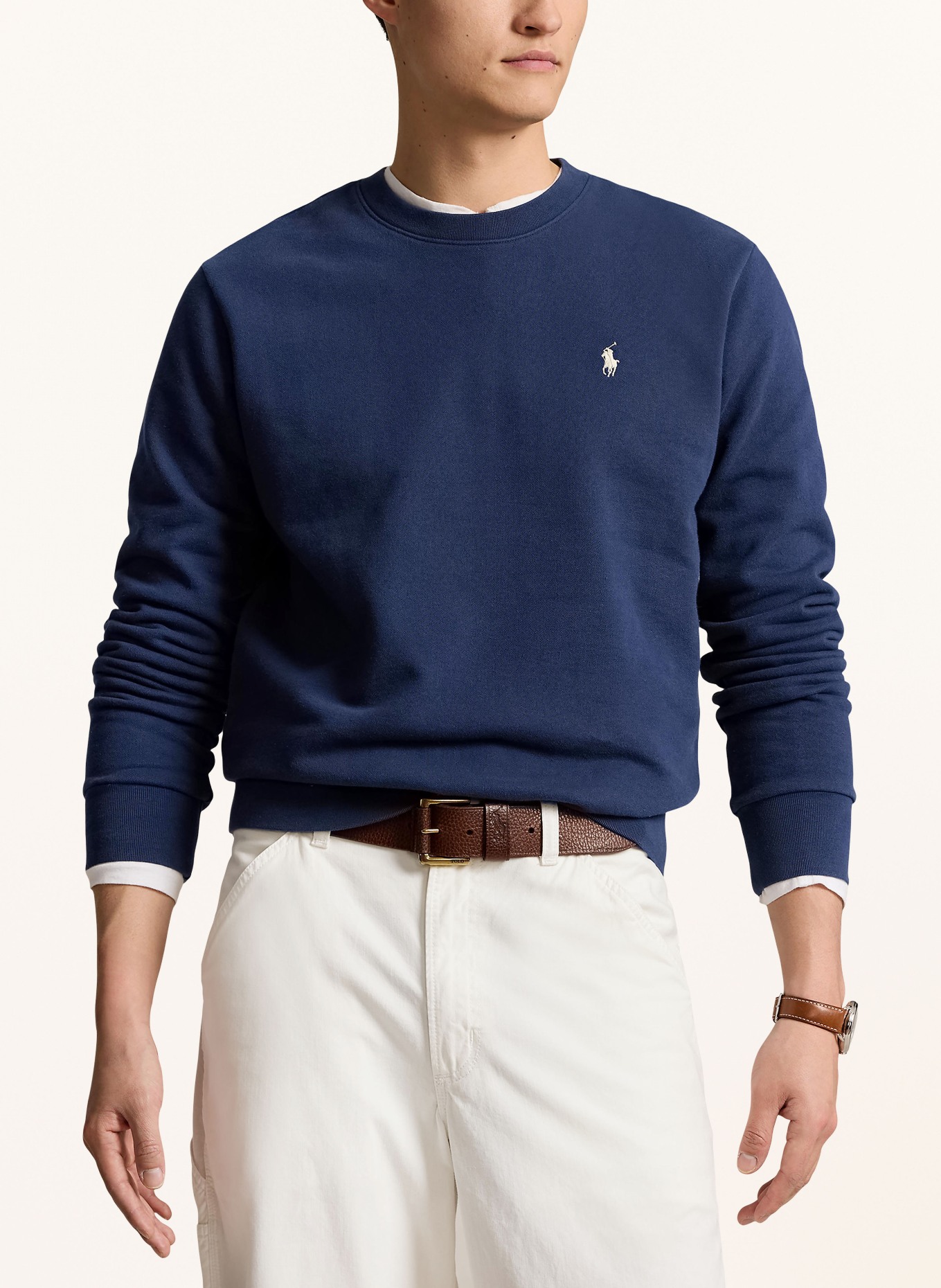 POLO RALPH LAUREN Mikina: TMAVĚ MODRÁ