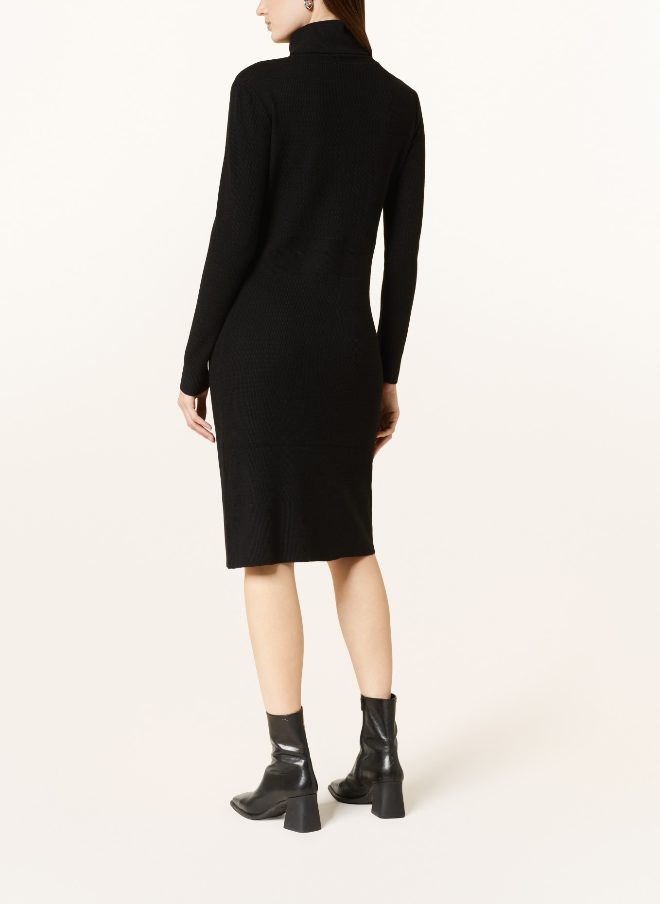 BETTY&CO Knit dress, Color: BLACK (Image 3)
