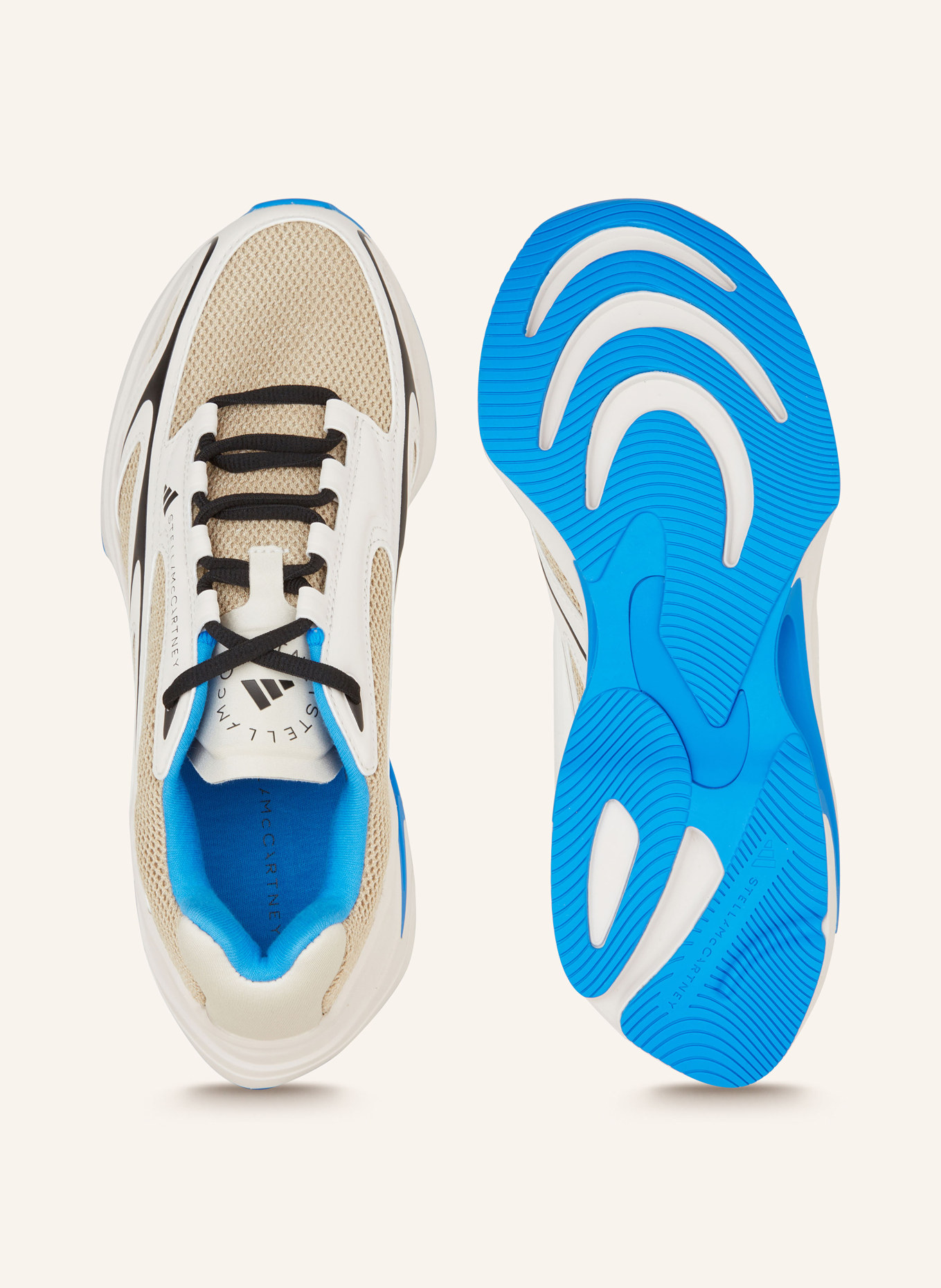 adidas by Stella McCartney Sneakers SPORTSWEAR 2000, Color: LIGHT BROWN/ BLUE/ BLACK (Image 5)