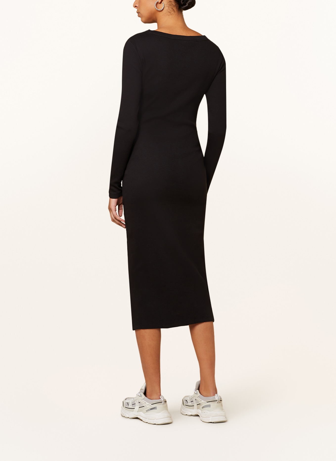 Calvin Klein Jeans Sukienka z dzianiny, Kolor: CZARNY (Obrazek 3)