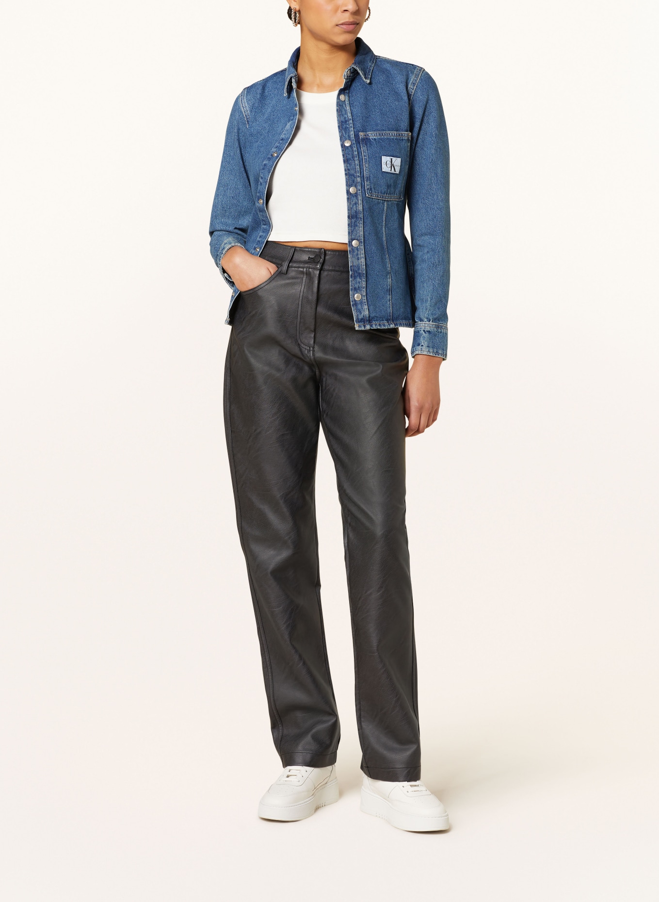 Calvin Klein Jeans Koszula jeansowa, Kolor: NIEBIESKI (Obrazek 2)