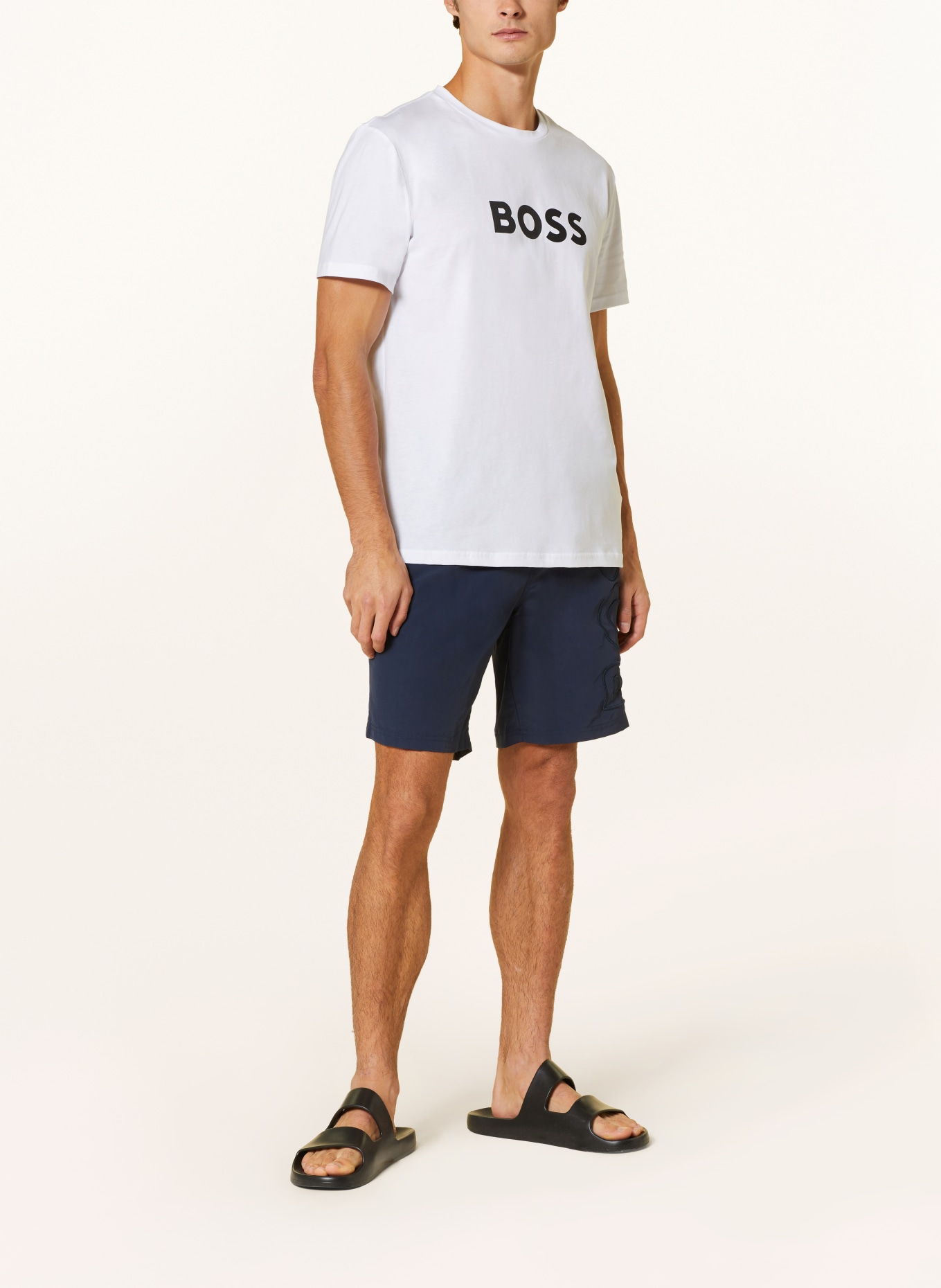 BOSS UV-Shirt mit UV-Schutz 50+, Farbe: WEISS (Bild 2)