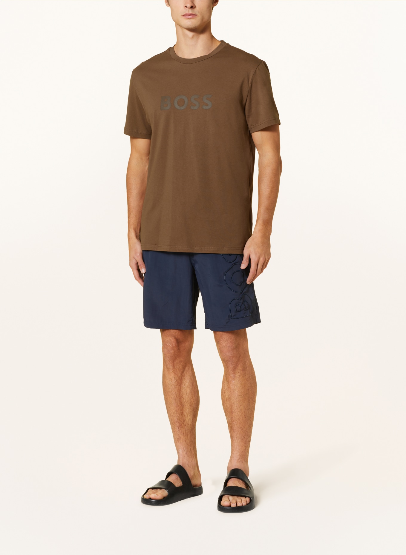 BOSS UV-Shirt mit UV-Schutz 50+, Farbe: BRAUN (Bild 2)