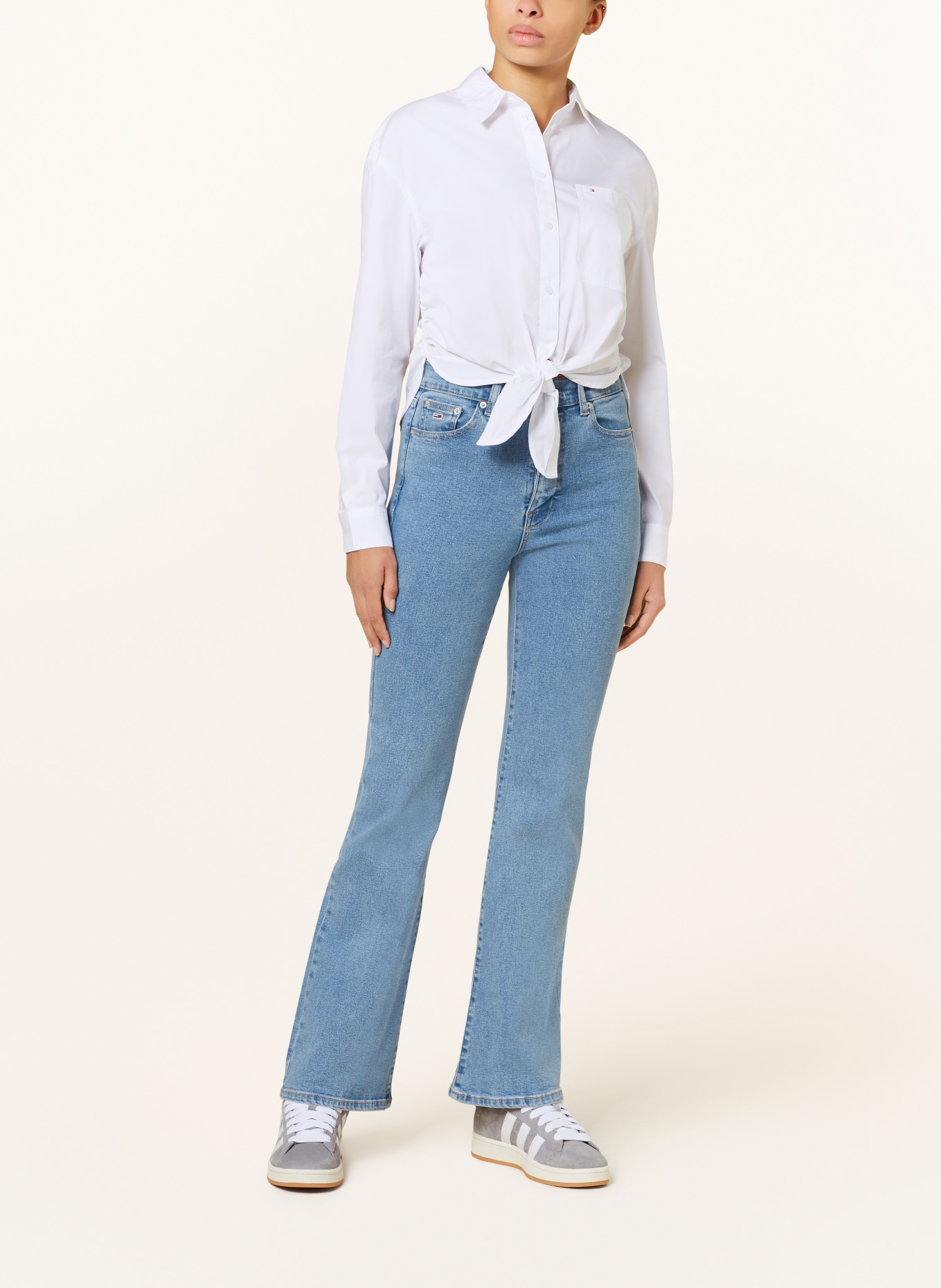 TOMMY JEANS Shirt blouse, Color: WHITE (Image 2)
