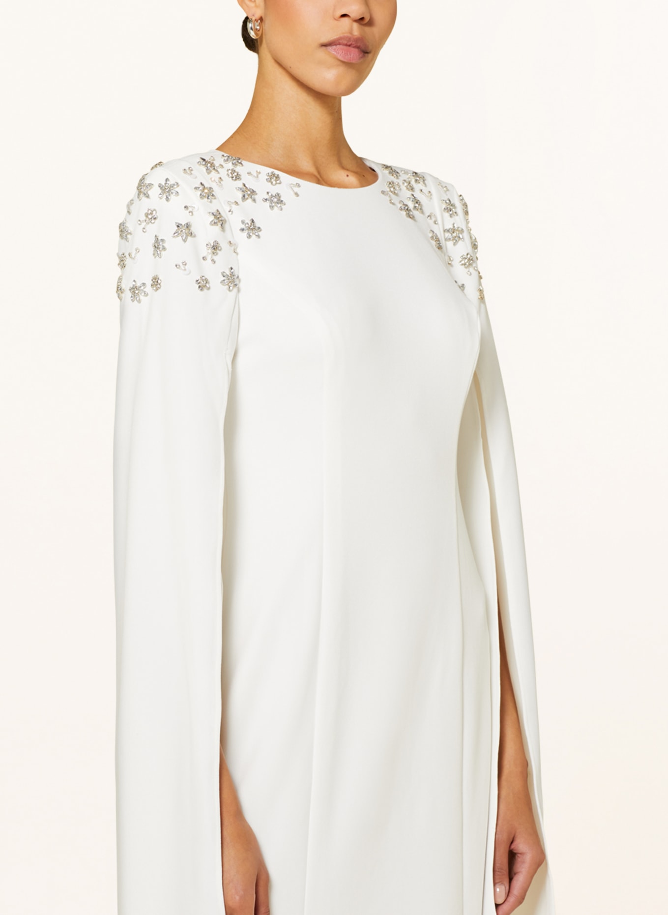 White dress adrianna papell discount
