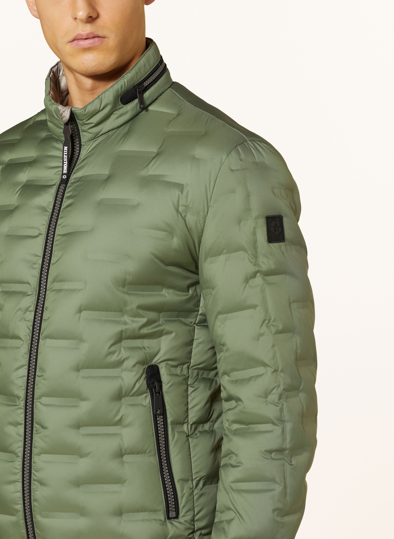 MILESTONE Down jacket MSSALINO, Color: OLIVE (Image 4)