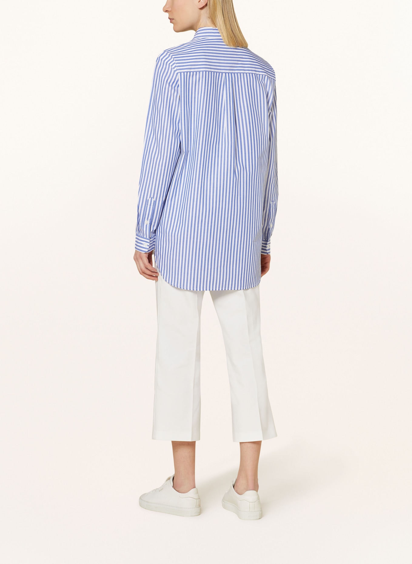 FYNCH-HATTON Shirt blouse, Color: BLUE/ WHITE (Image 3)
