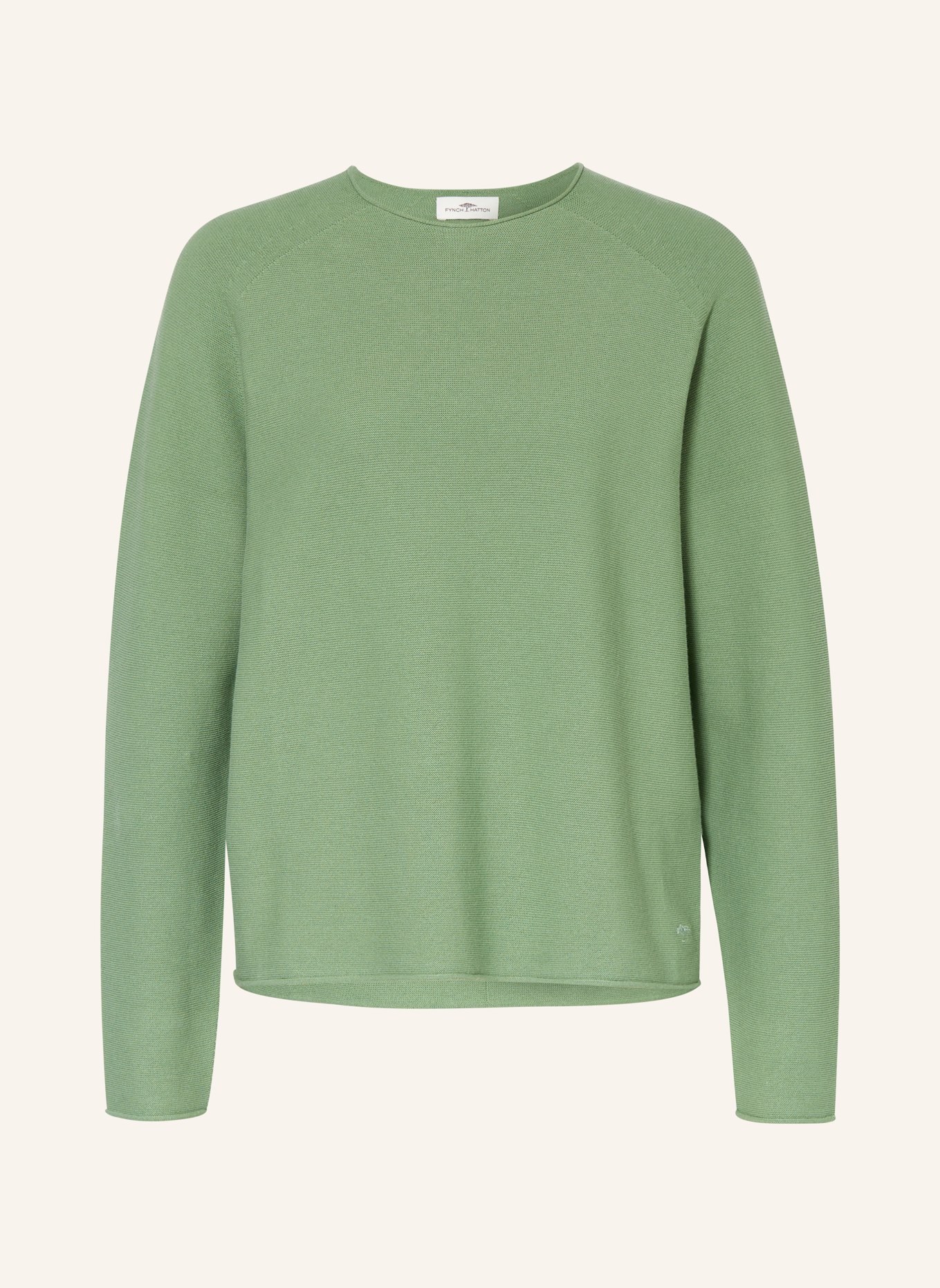 FYNCH-HATTON Sweater, Color: GREEN (Image 1)