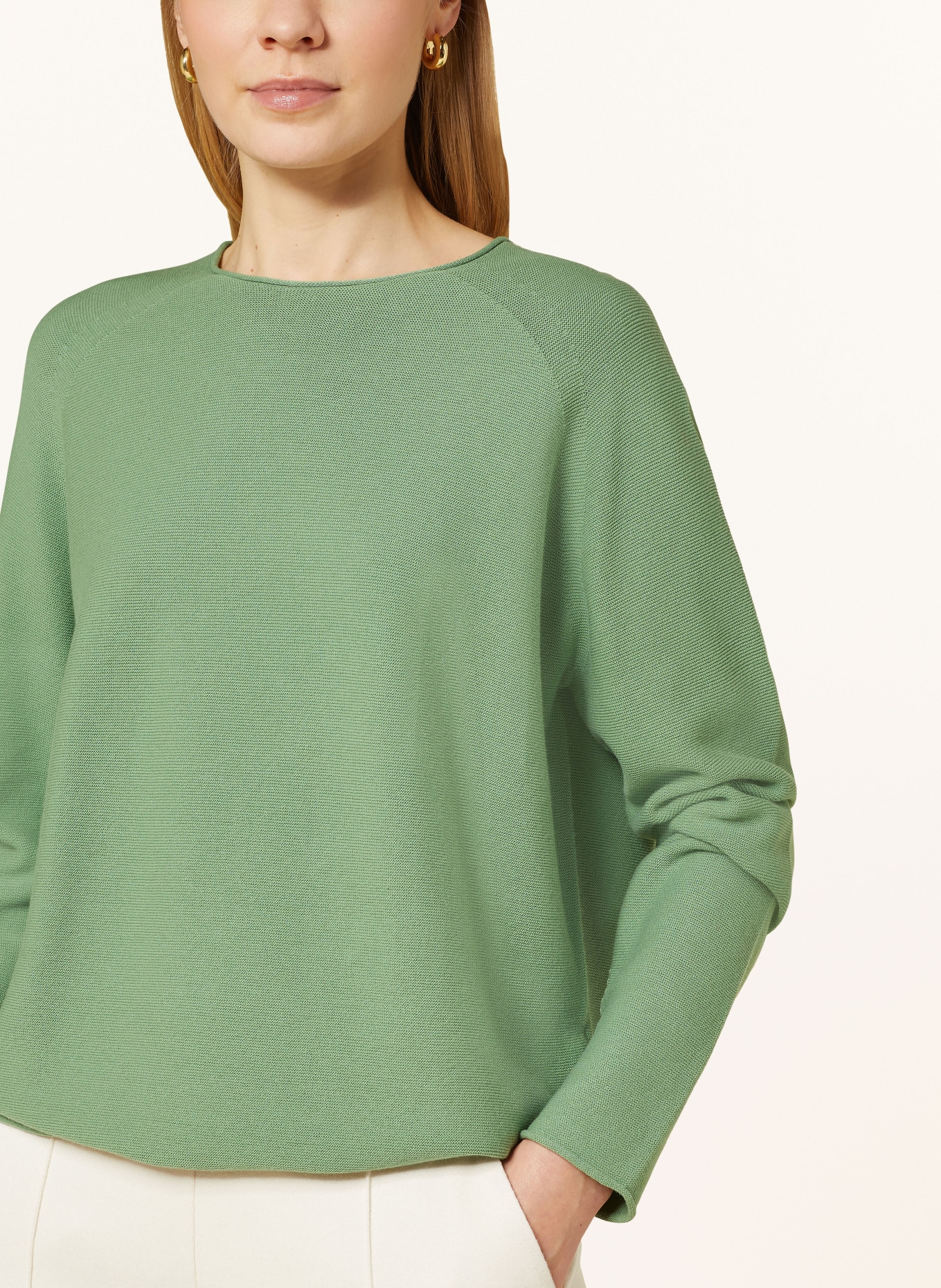 FYNCH-HATTON Sweater, Color: GREEN (Image 4)