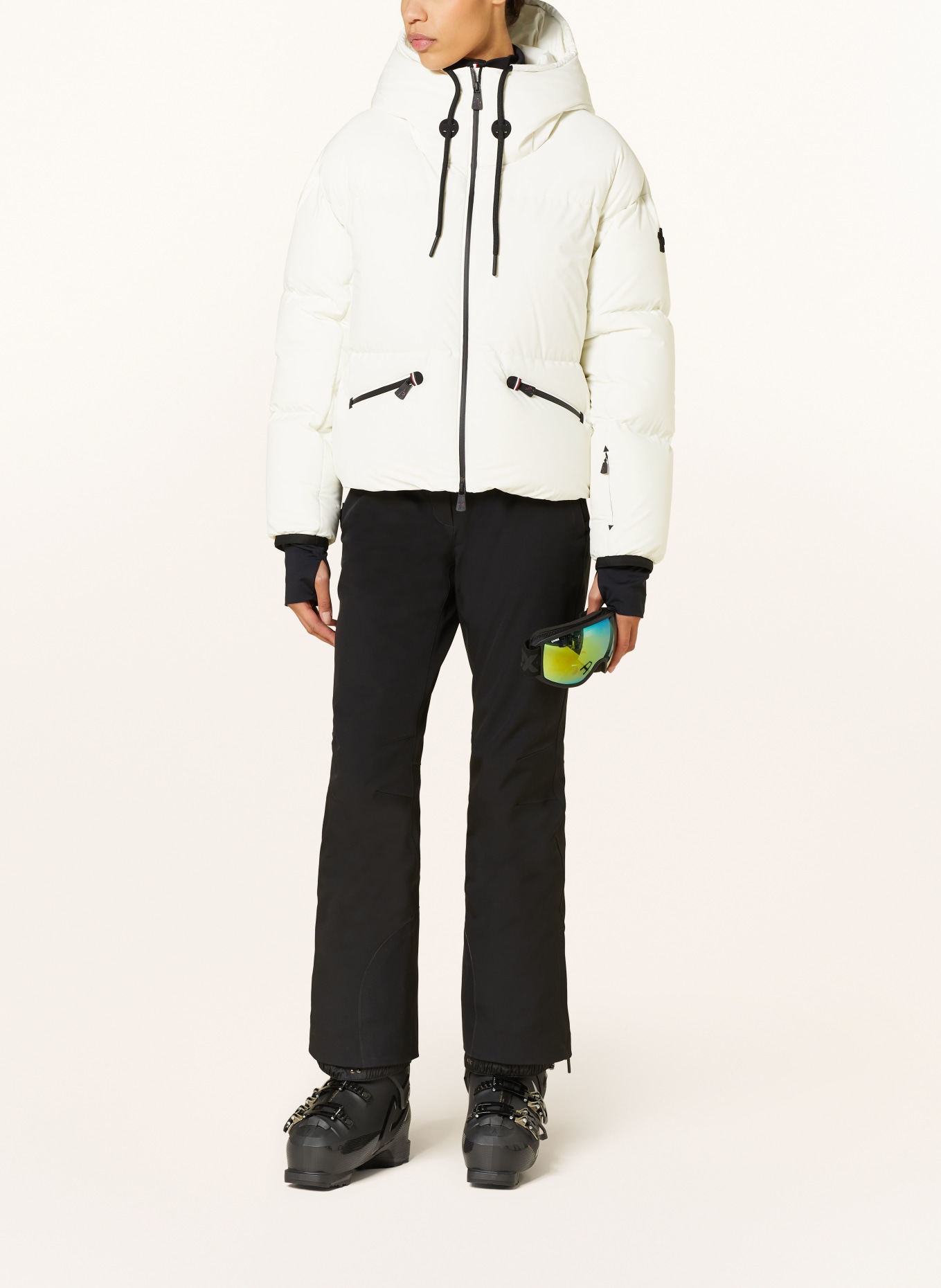 MONCLER GRENOBLE Down ski jacket ALLESAZ, Color: WHITE (Image 2)