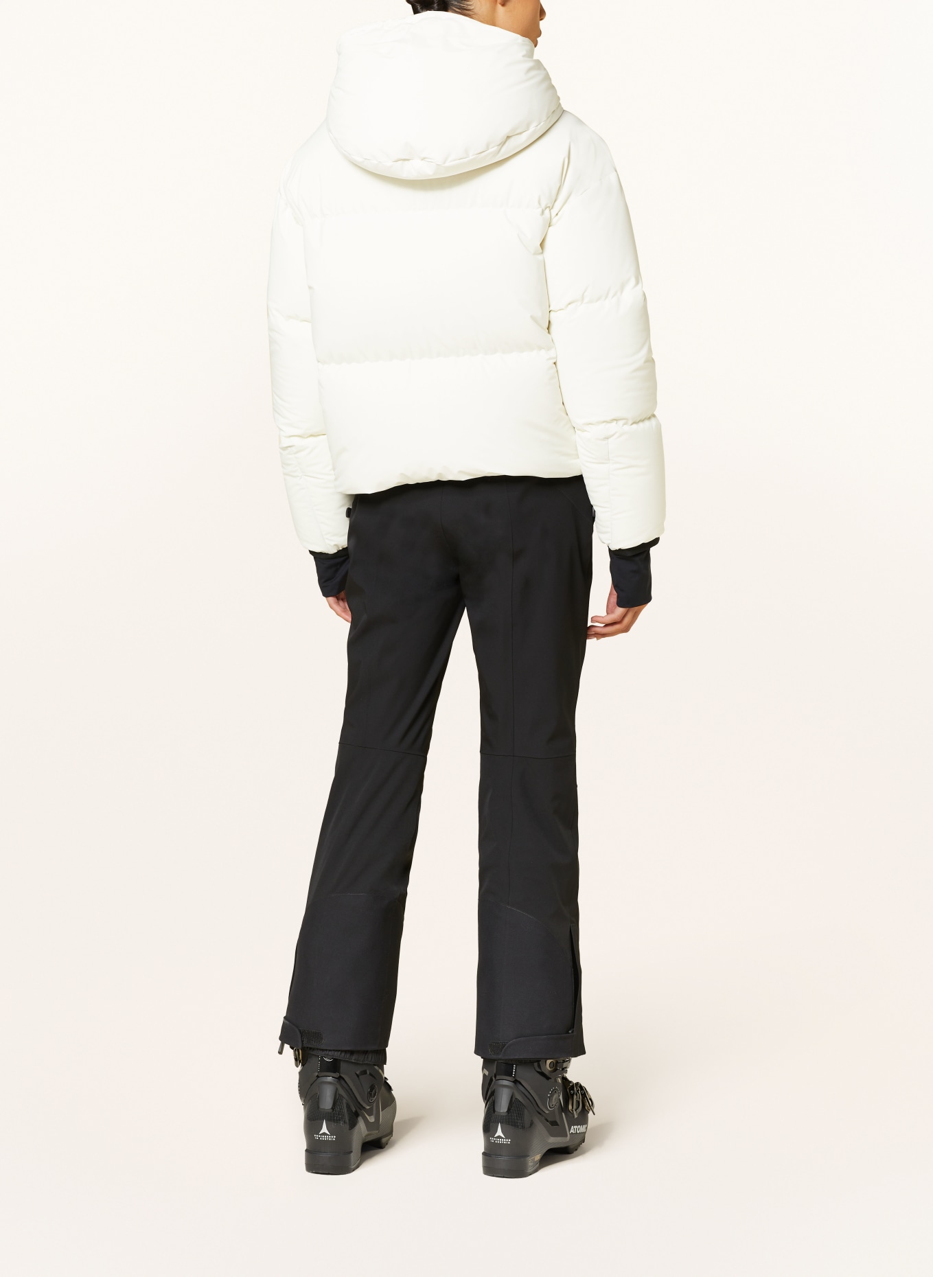 MONCLER GRENOBLE Down ski jacket ALLESAZ, Color: WHITE (Image 3)