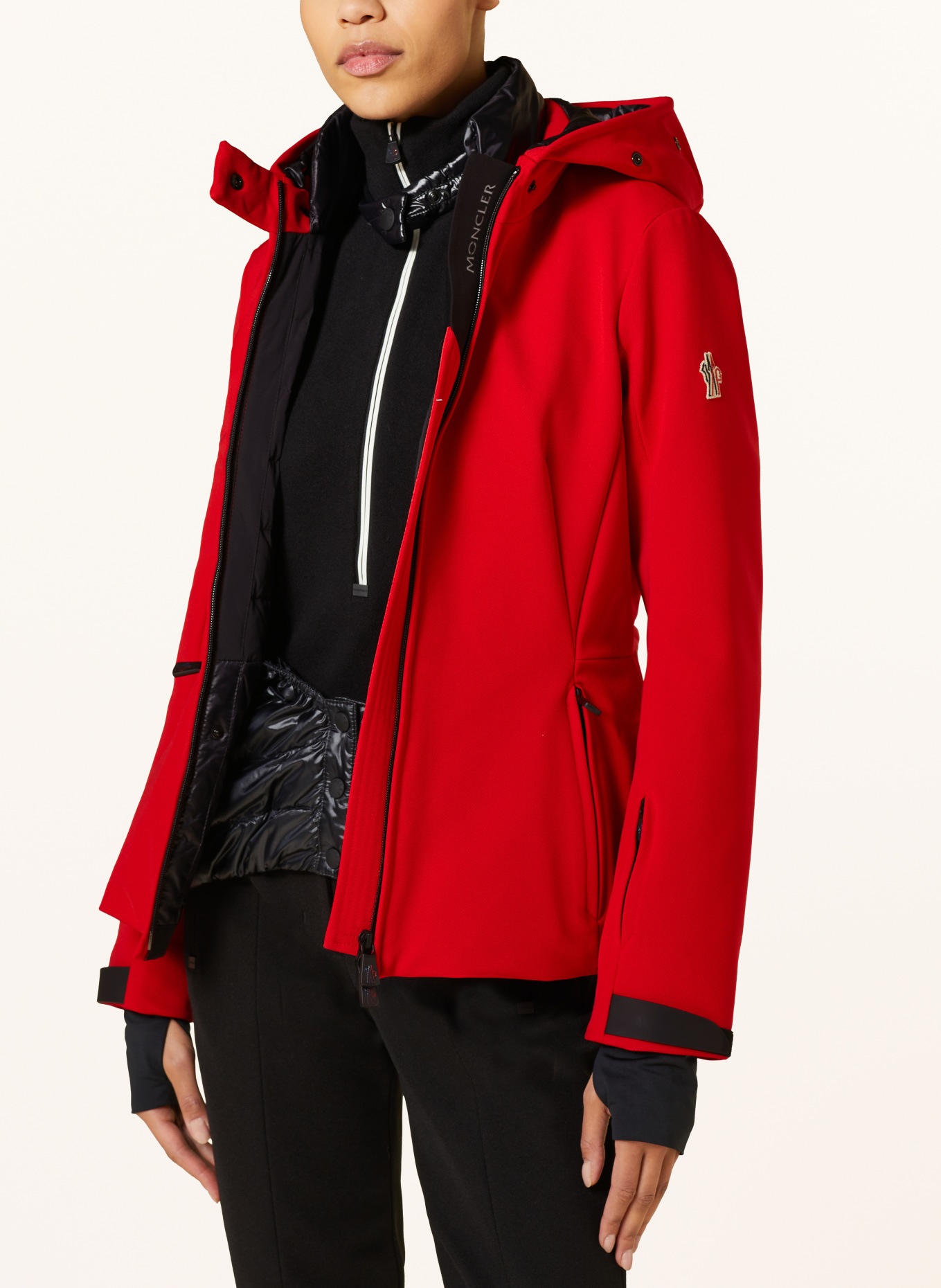 MONCLER GRENOBLE Ski jacket, Color: RED (Image 6)
