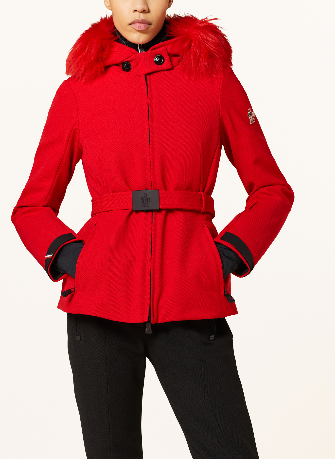 MONCLER GRENOBLE Ski jacket, Color: RED (Image 7)