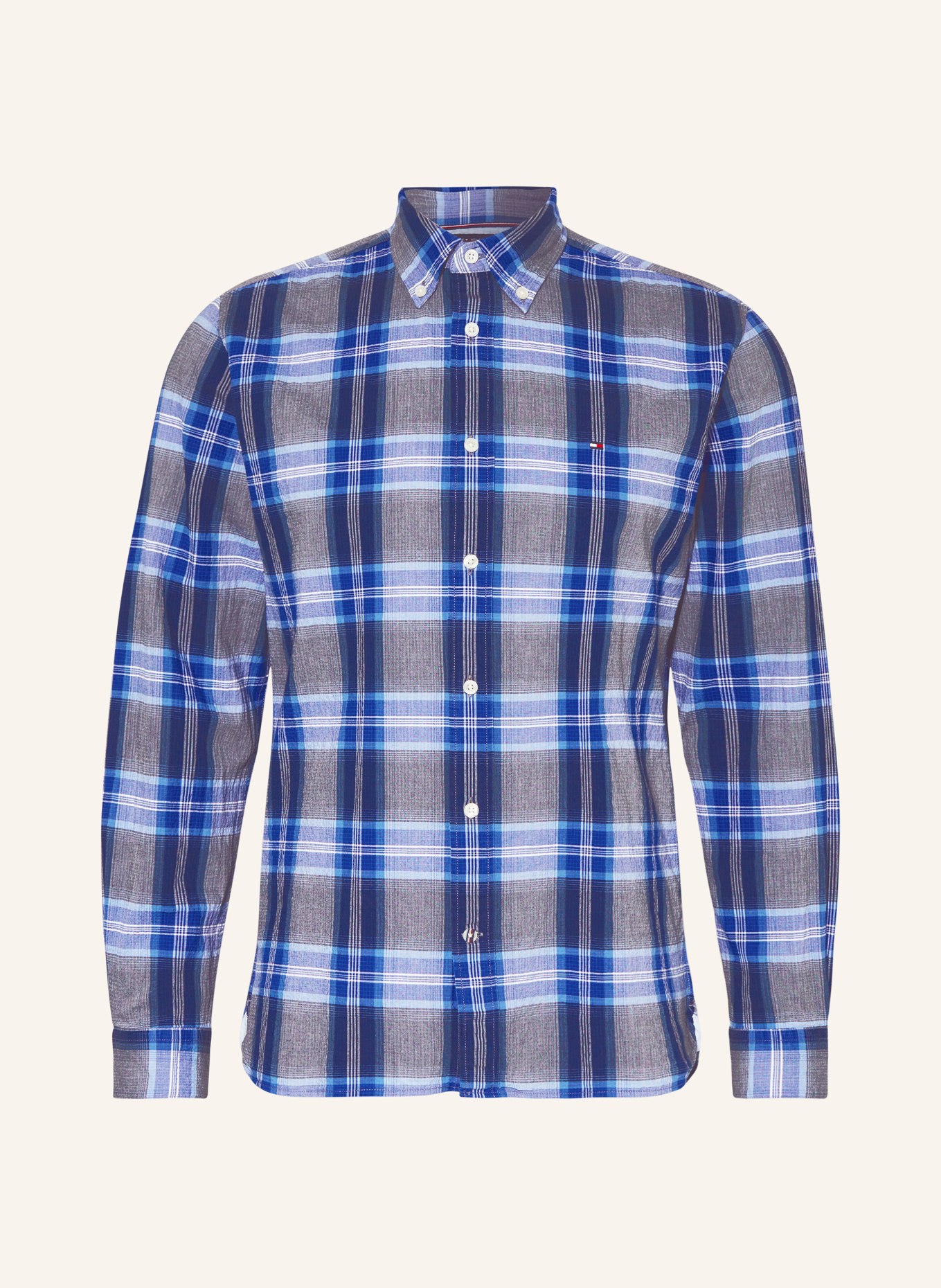 TOMMY HILFIGER Shirt regular fit, Color: BLUE (Image 1)