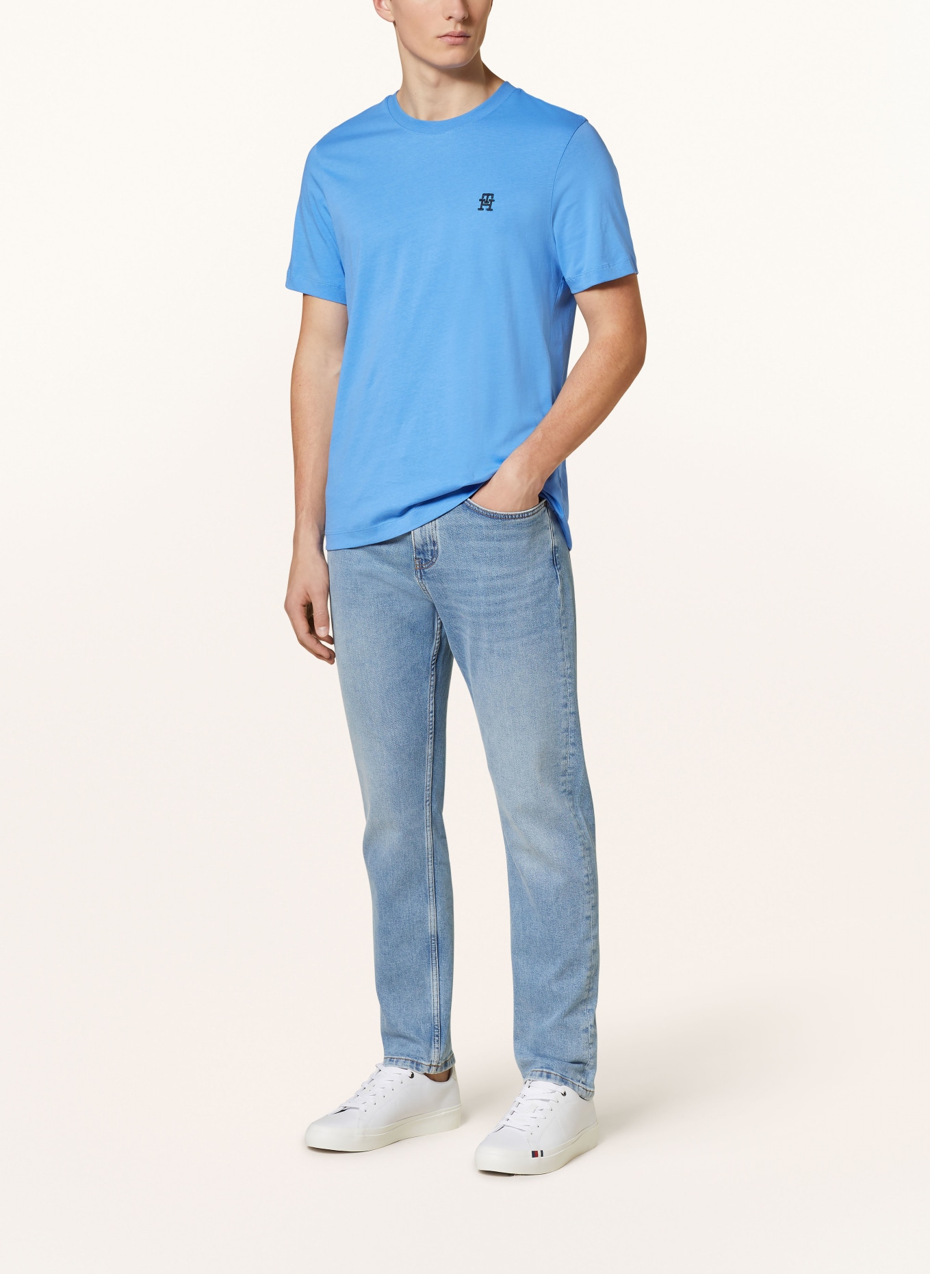 TOMMY HILFIGER T-shirt, Color: BLUE (Image 2)