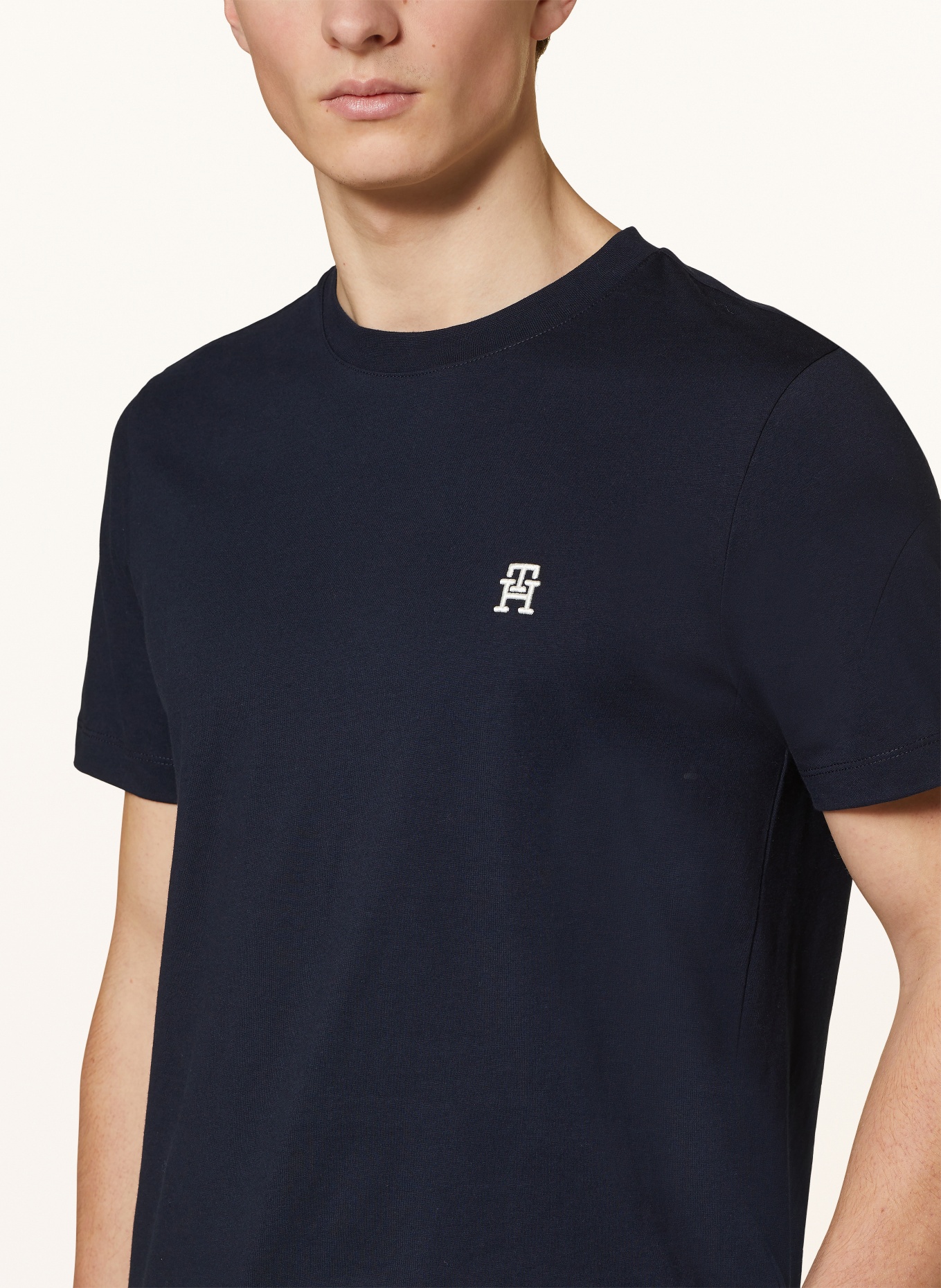 TOMMY HILFIGER T-shirt, Color: DARK BLUE (Image 4)