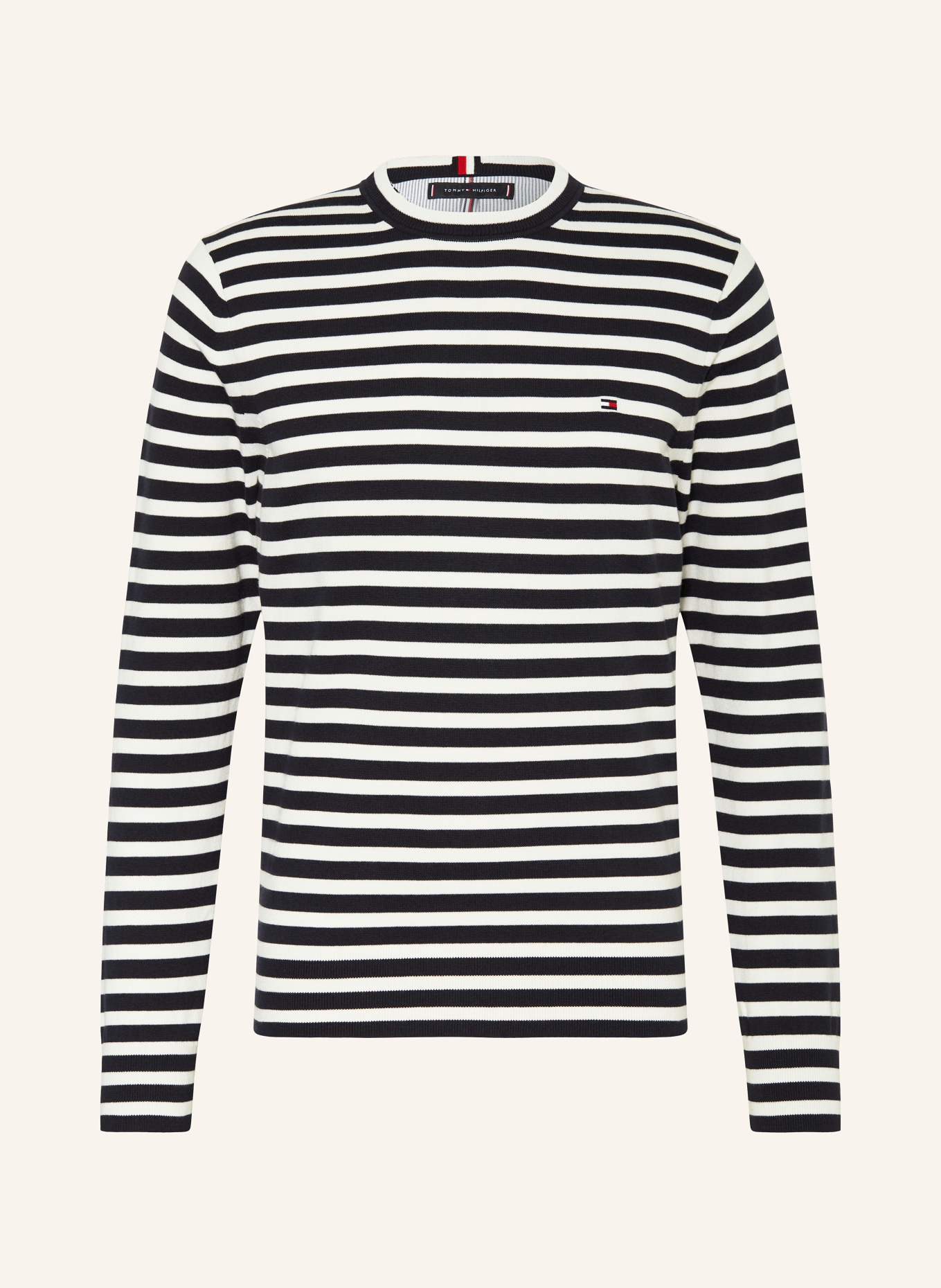 TOMMY HILFIGER Pullover, Farbe: WEISS/ DUNKELBLAU (Bild 1)