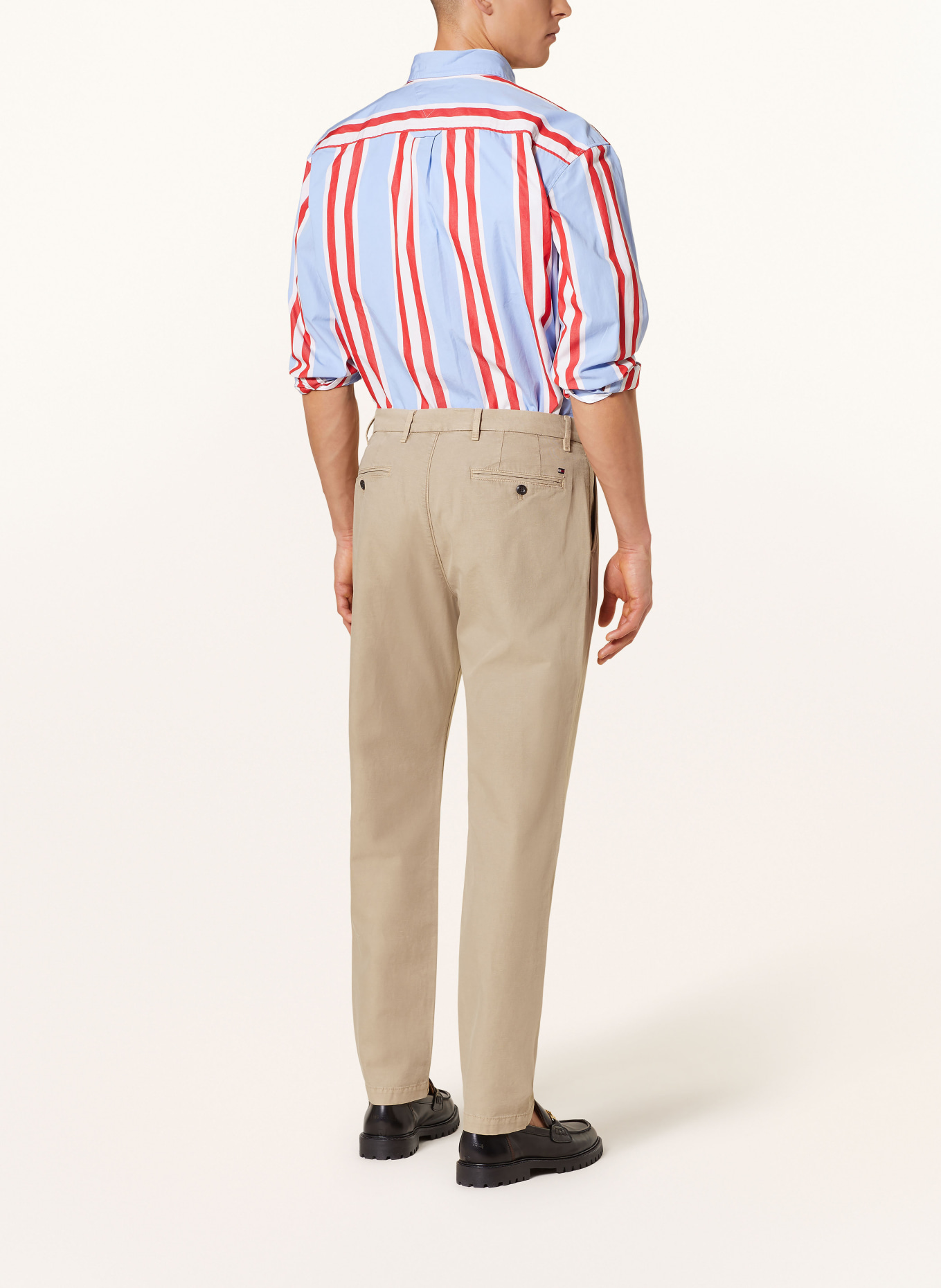 TOMMY HILFIGER Chinos relaxed tapered fit, Color: LIGHT BROWN (Image 3)