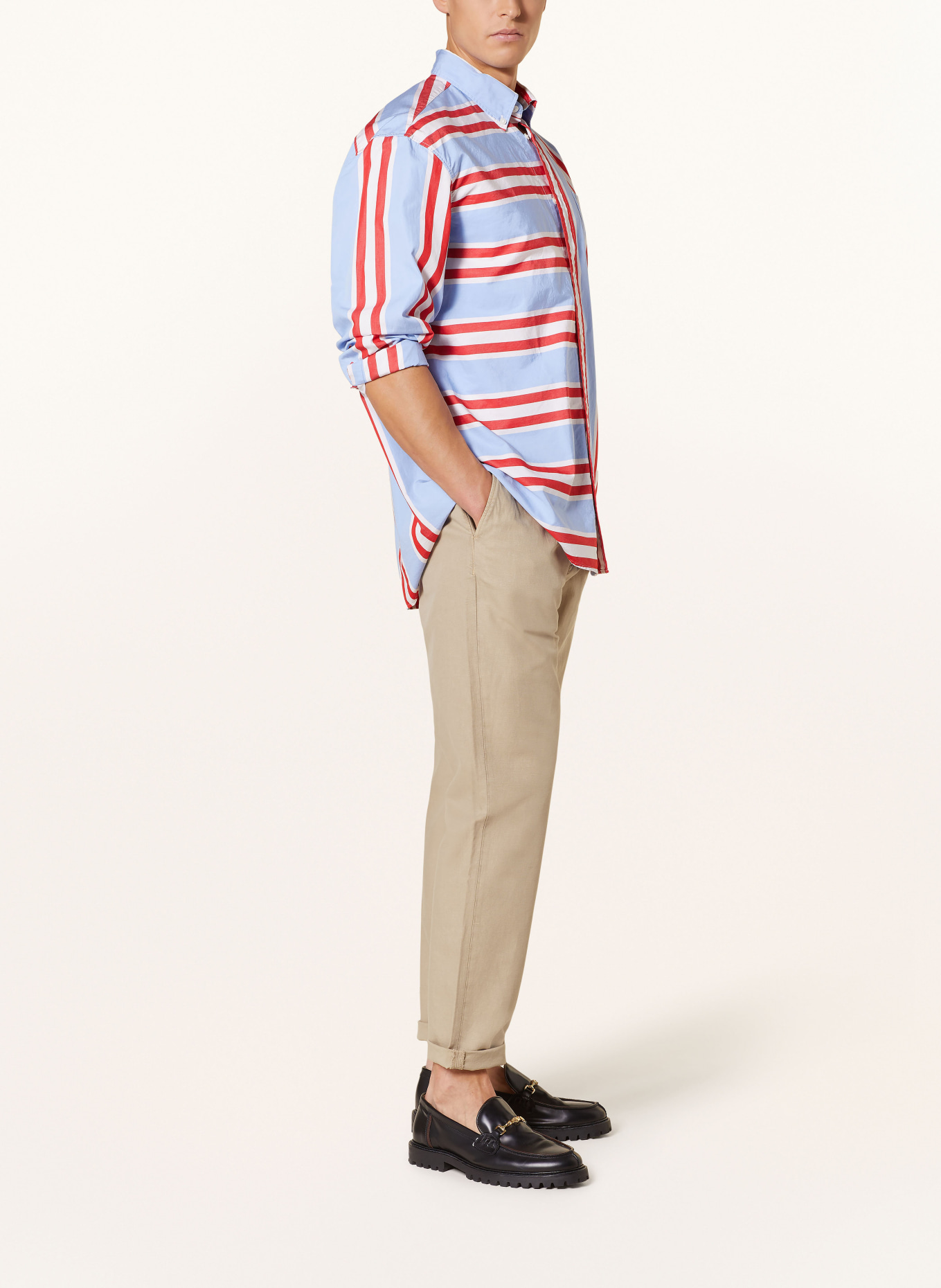 TOMMY HILFIGER Chinos relaxed tapered fit, Color: LIGHT BROWN (Image 4)