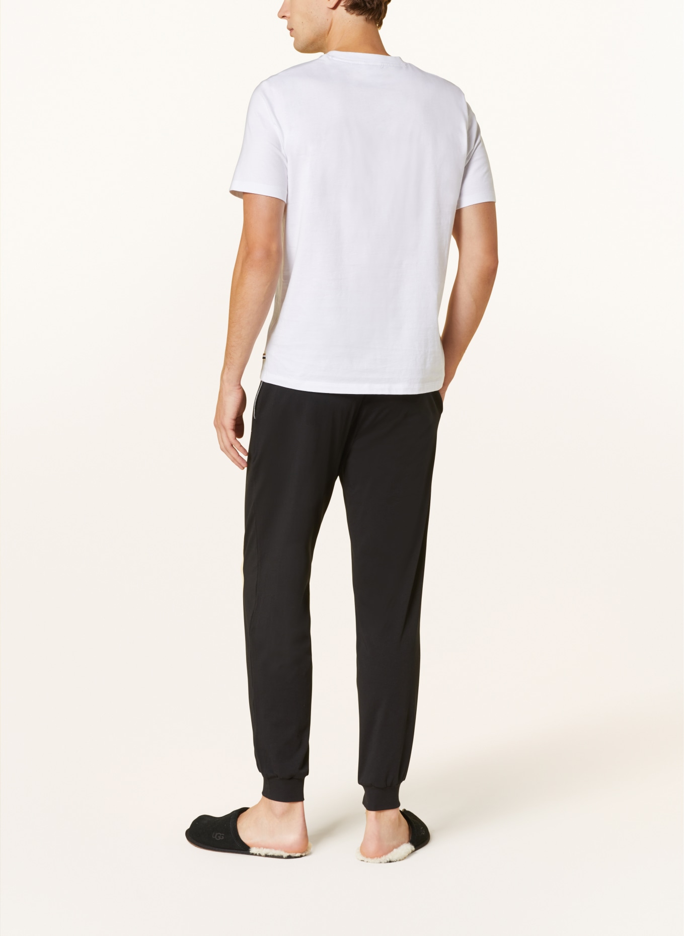 BOSS Pajama pants MIX & MATCH, Color: BLACK (Image 3)