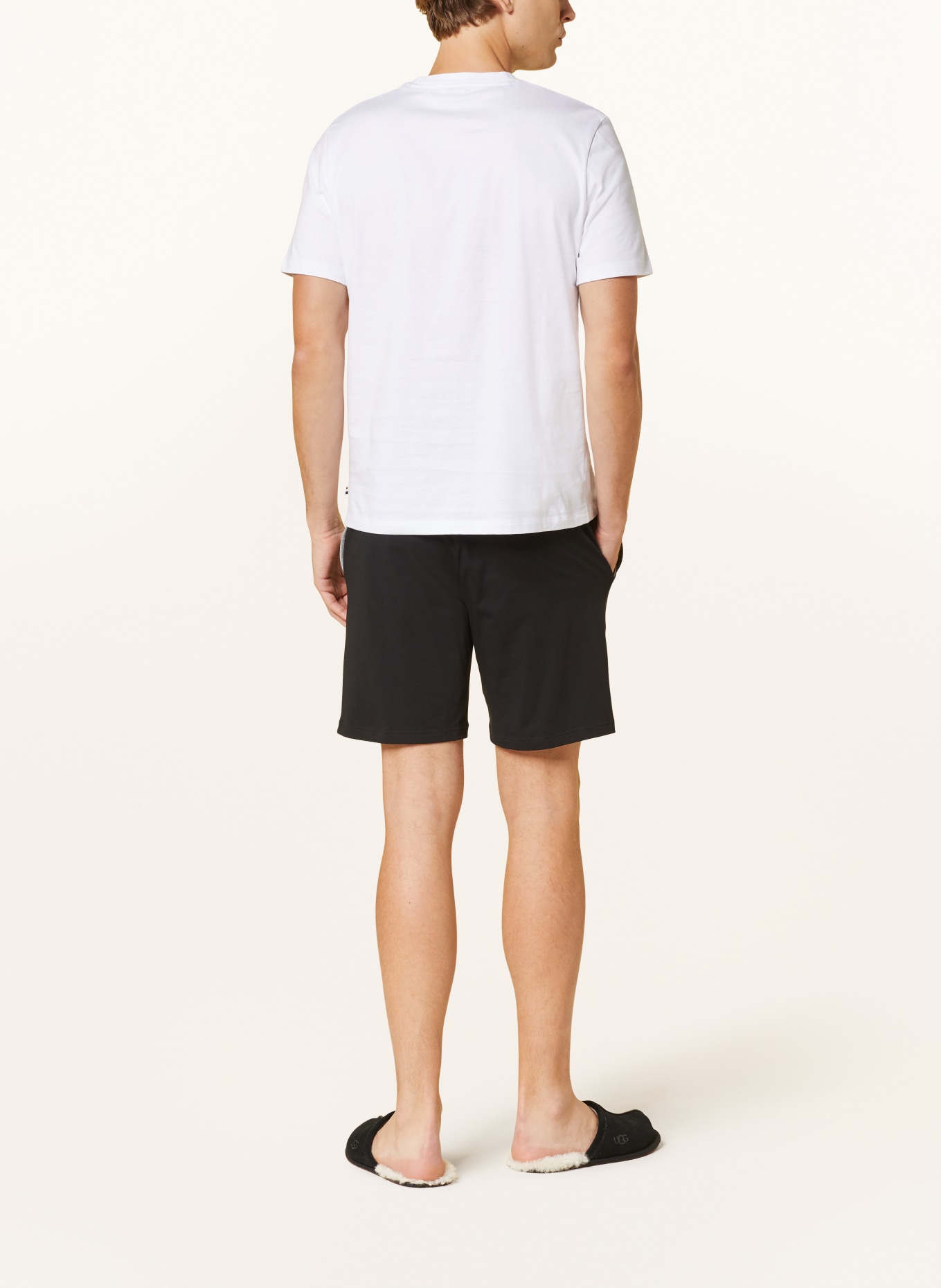 BOSS Pajama shorts MIX & MATCH, Color: BLACK (Image 3)