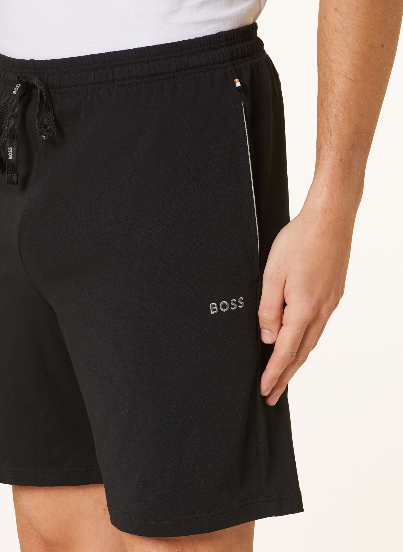BOSS Pajama shorts MIX & MATCH, Color: BLACK (Image 5)