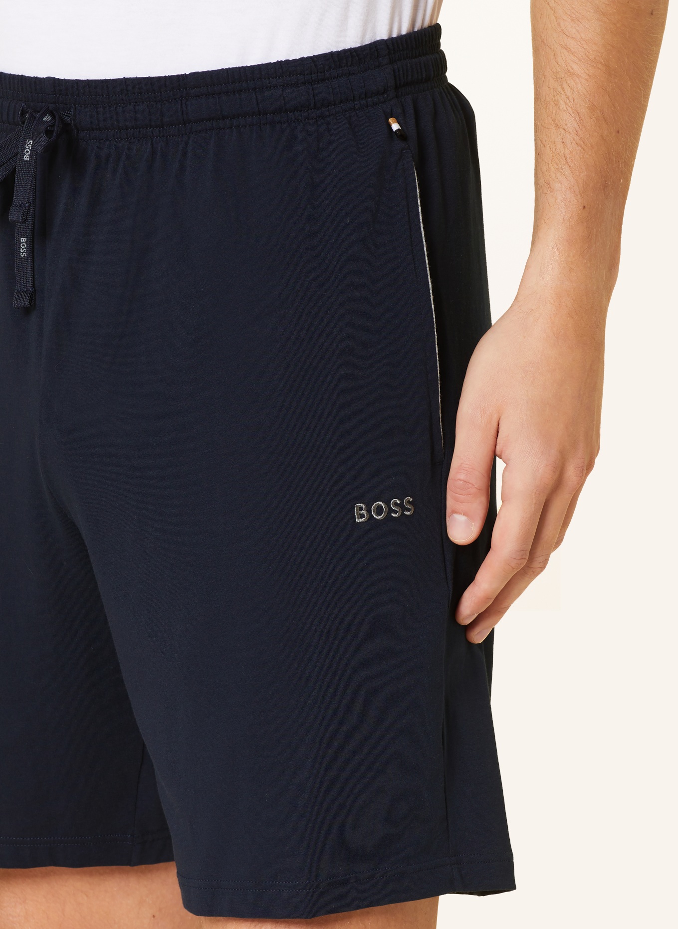 BOSS Schlafshorts MIX & MATCH, Farbe: DUNKELBLAU (Bild 6)