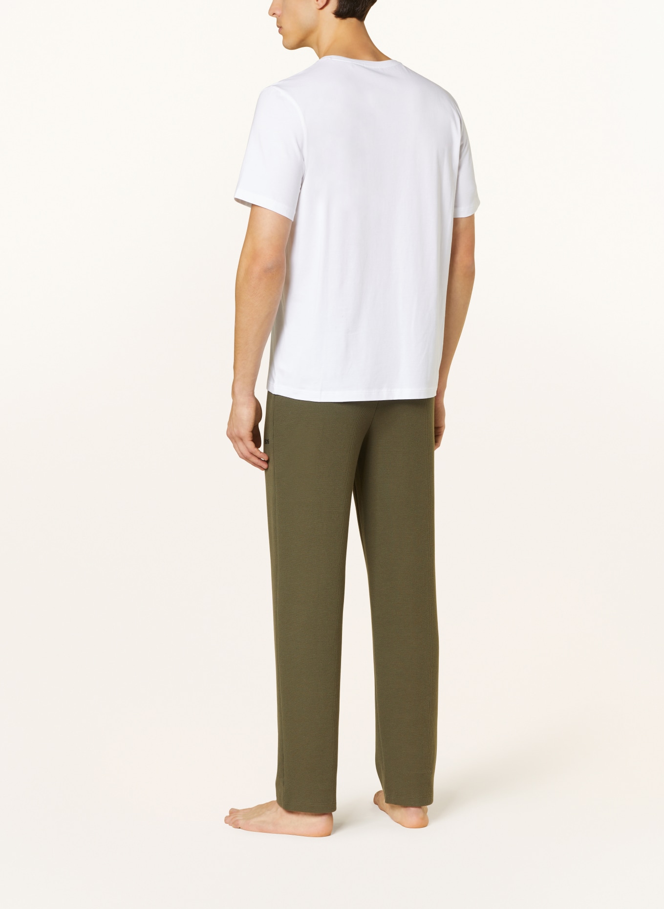 BOSS Pajama shirt, Color: WHITE (Image 3)