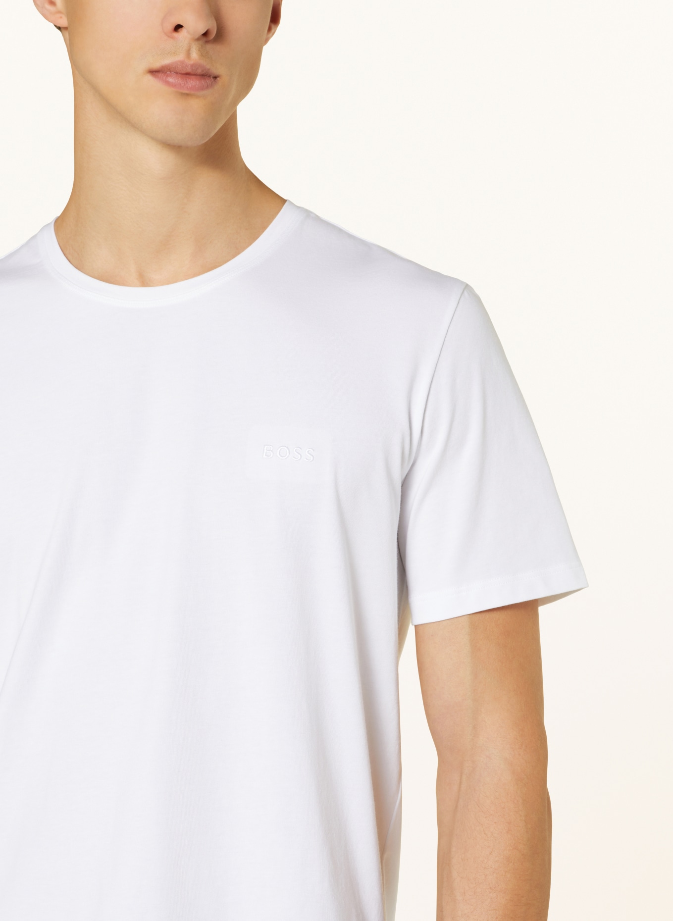 BOSS Pajama shirt, Color: WHITE (Image 4)