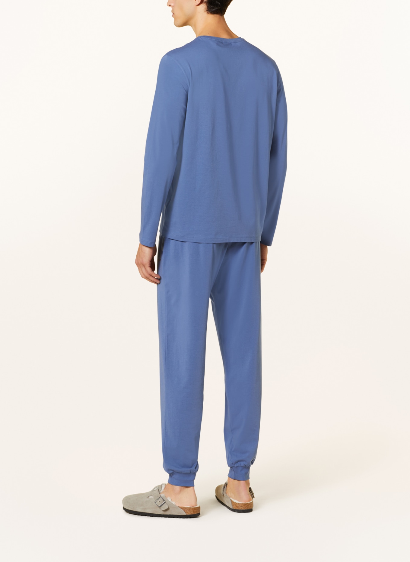 BOSS Koszulka od piżamy MIX&MATCH, Kolor: SZARONIEBIESKI (Obrazek 3)