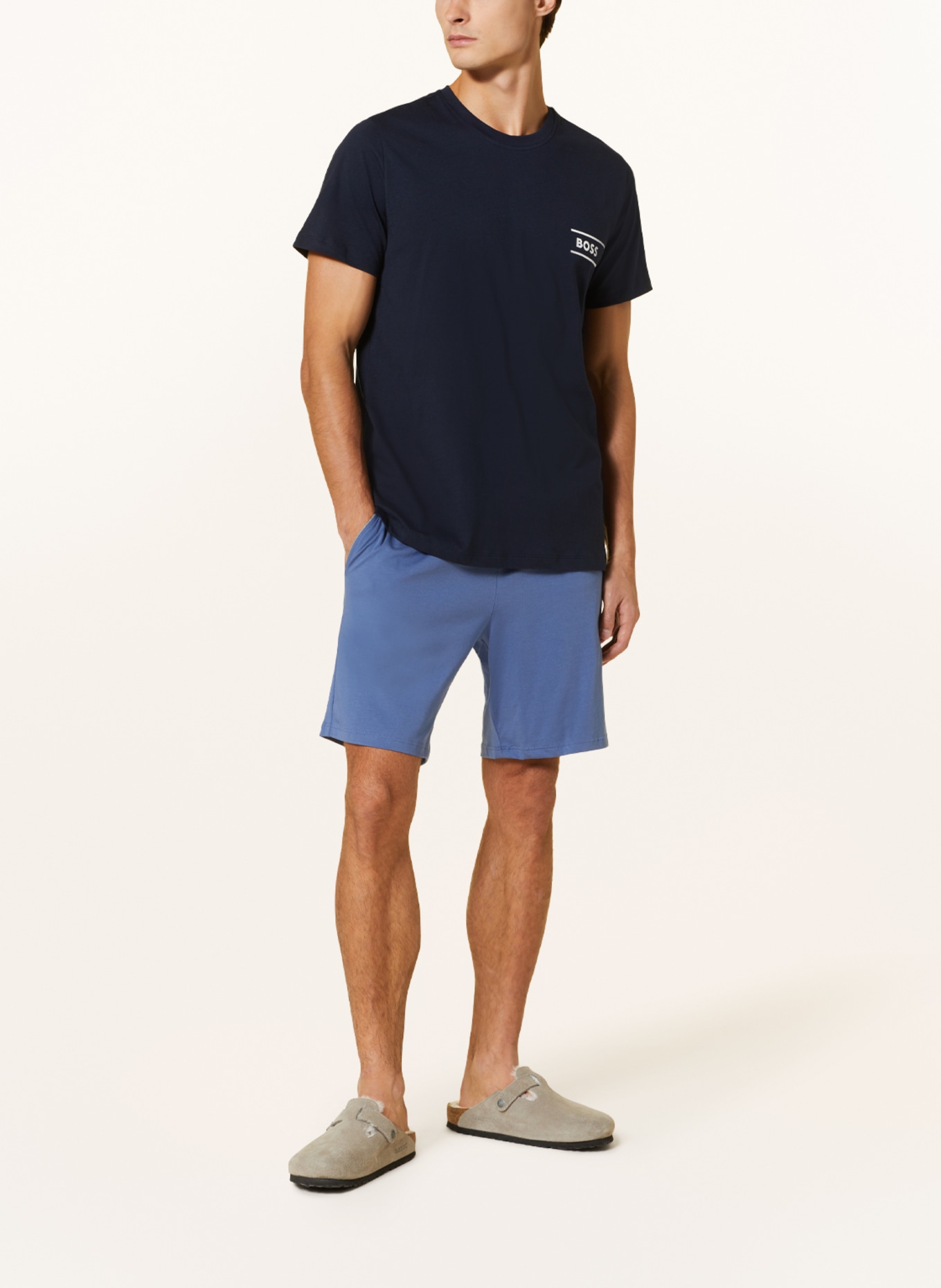 BOSS Pajama shorts MIX&MATCH, Color: LIGHT BLUE (Image 2)
