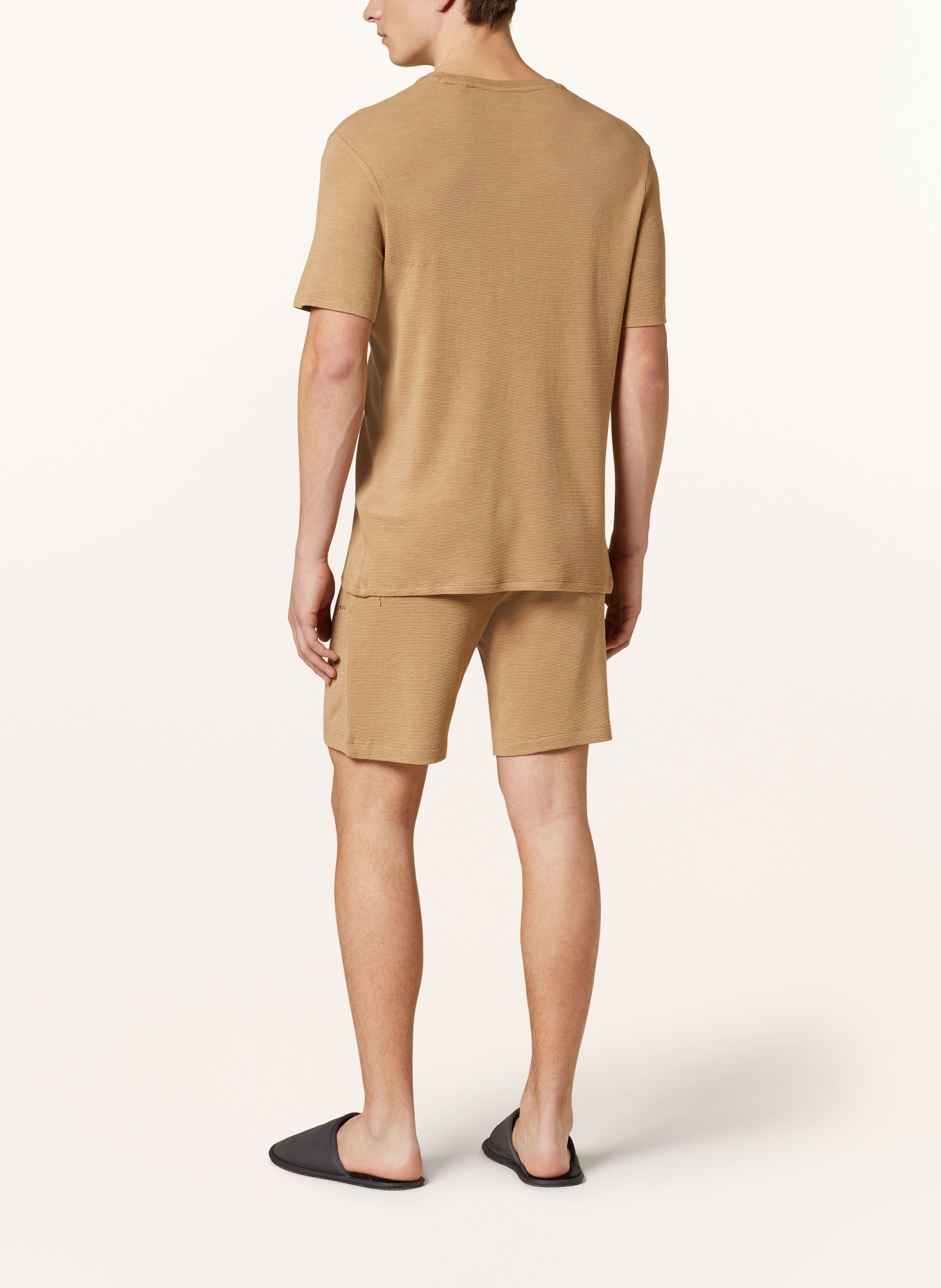 BOSS Pajama shirt, Color: BEIGE (Image 3)