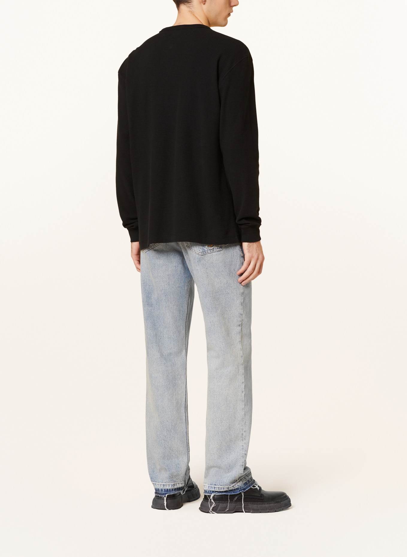 TOMMY JEANS Long sleeve shirt, Color: BLACK (Image 3)