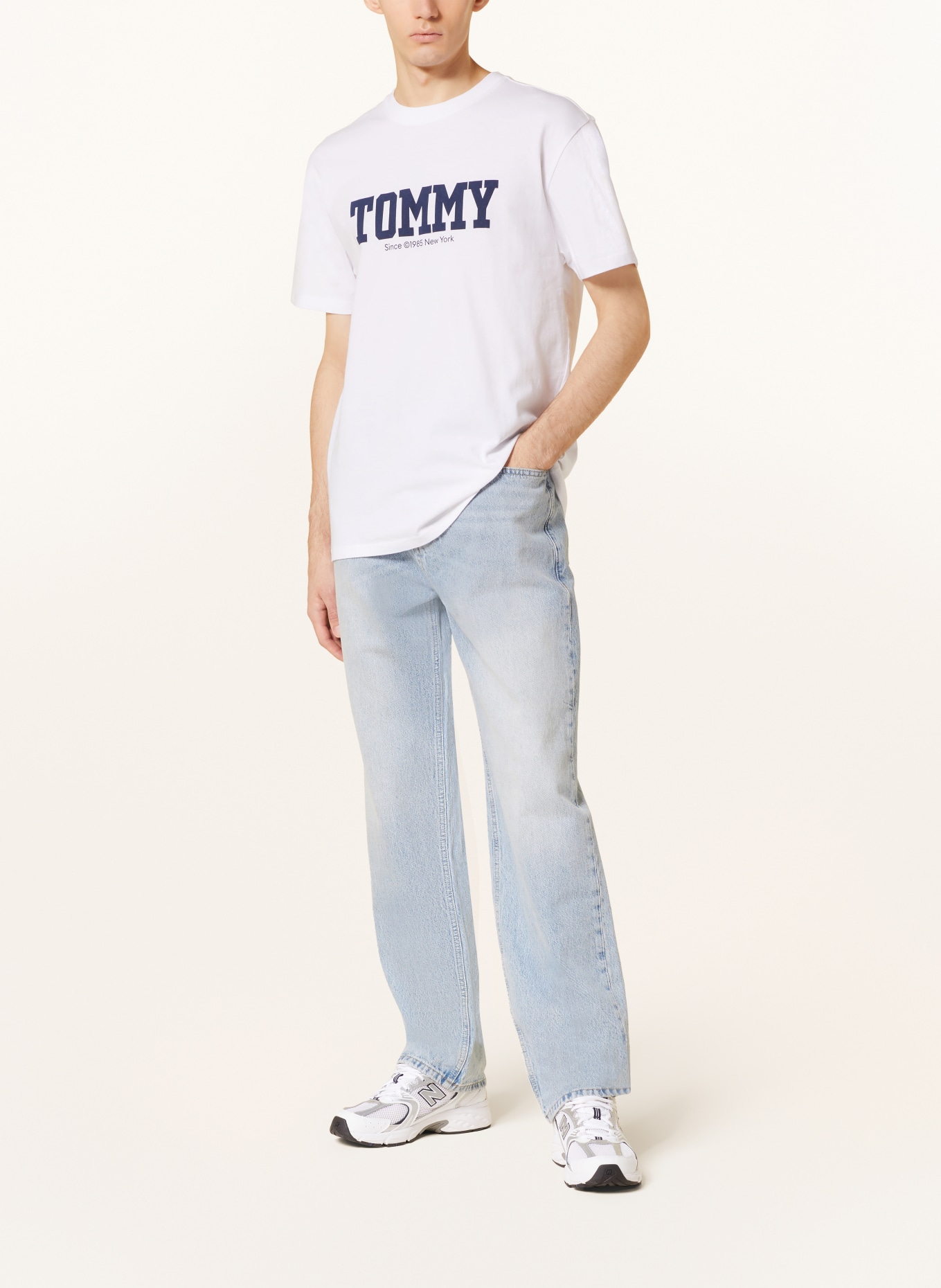 TOMMY JEANS T-shirt, Color: WHITE (Image 2)