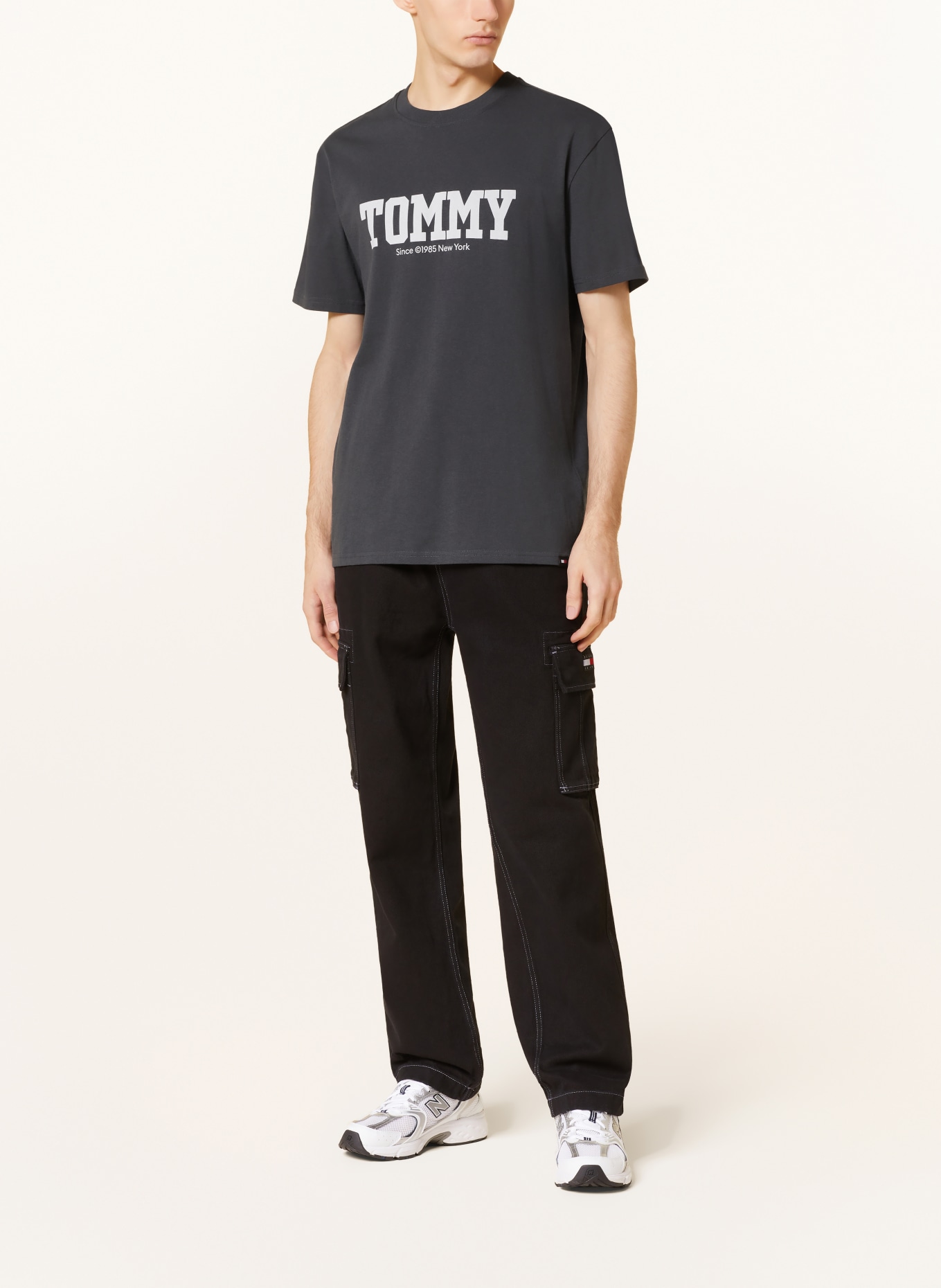 TOMMY JEANS T-shirt, Color: BLACK (Image 2)