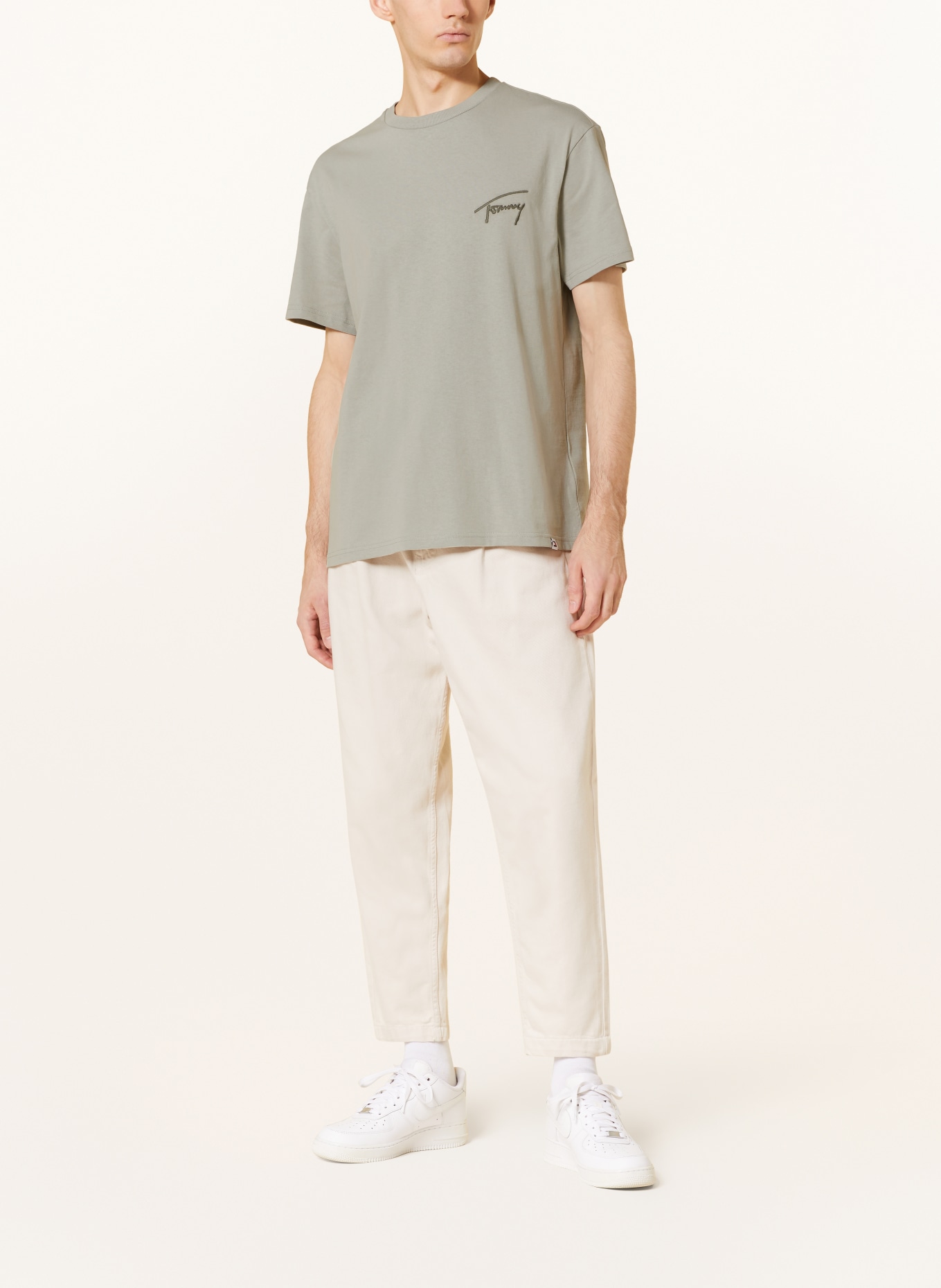 TOMMY JEANS T-shirt, Color: PMI Faded Willow (Image 2)