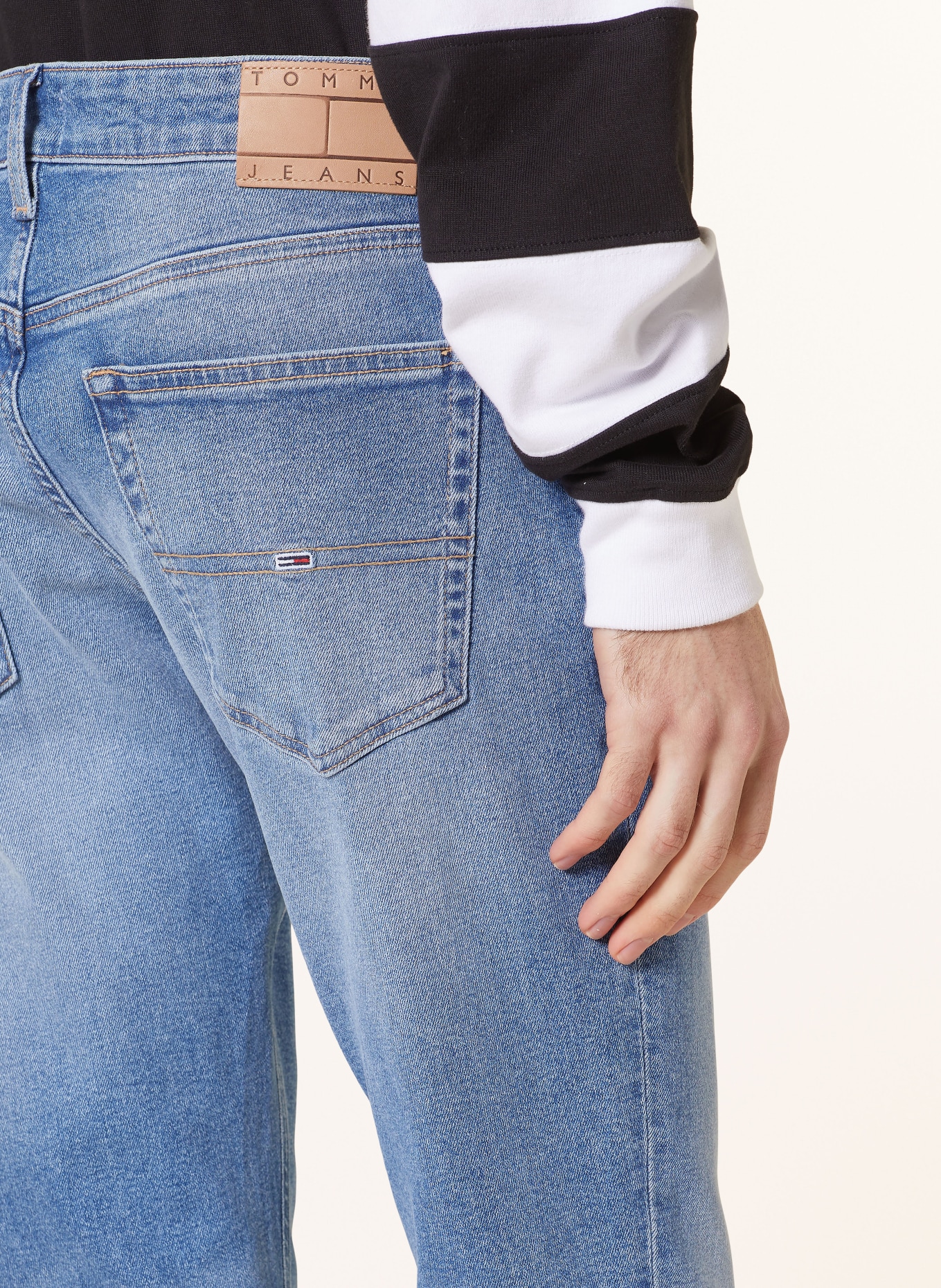 TOMMY JEANS Jeans SCANTON Slim Fit, Farbe: 1AB Denim Light (Bild 6)