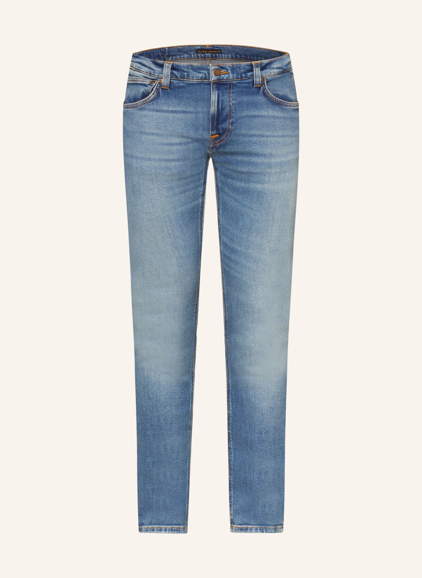 Nudie Jeans Džíny TIGHT TERRY Slim Fit, Barva: Rustic Blue (Obrázek 1)