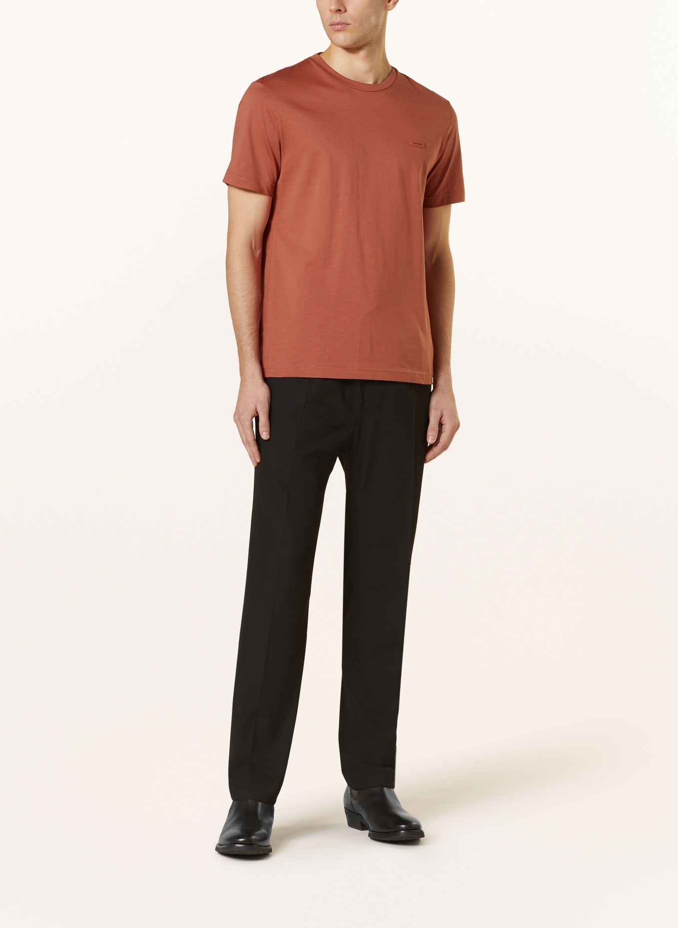 Calvin Klein T-shirt, Color: COGNAC (Image 2)