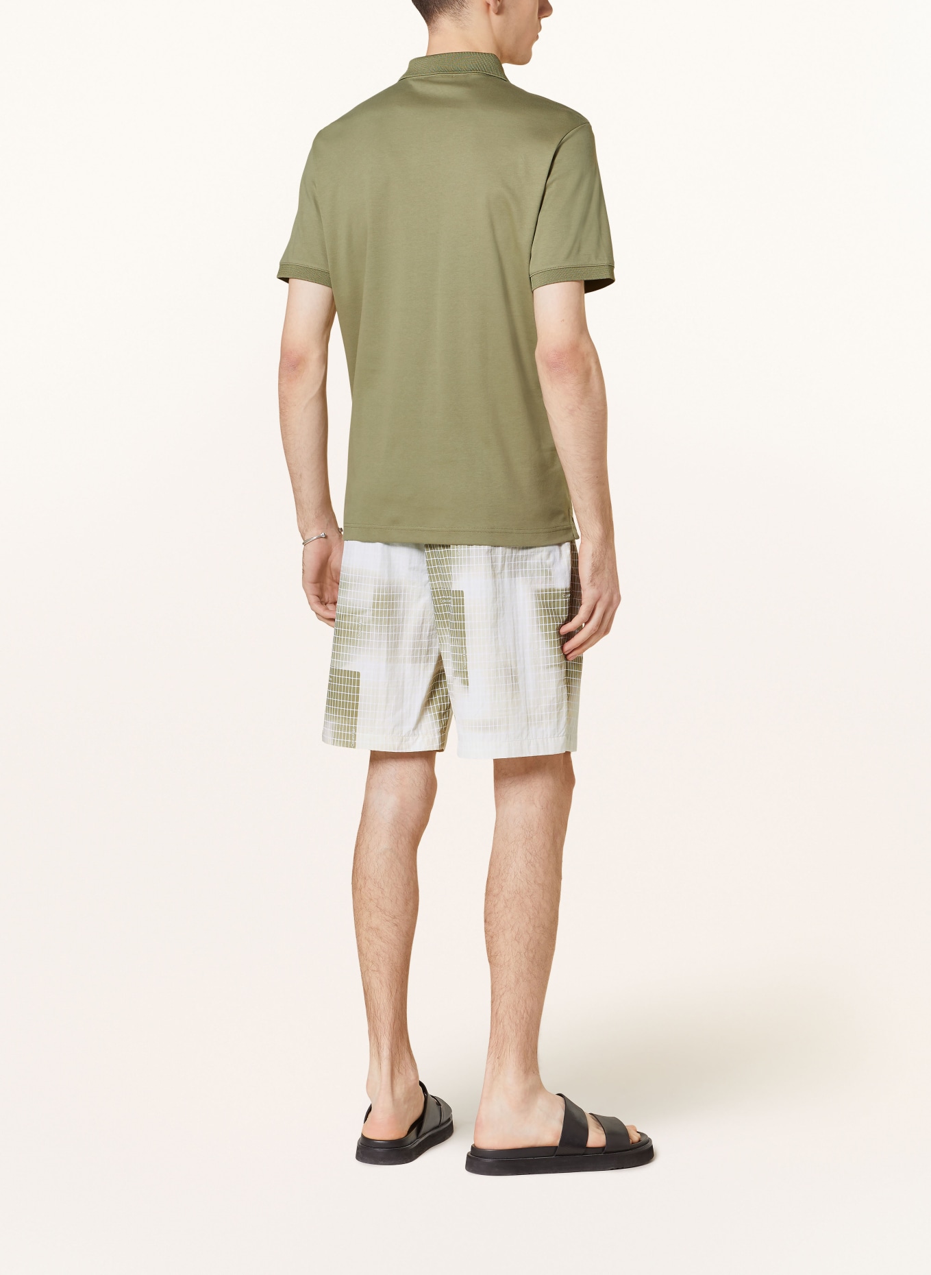 Calvin Klein Jersey polo shirt, Color: KHAKI (Image 3)