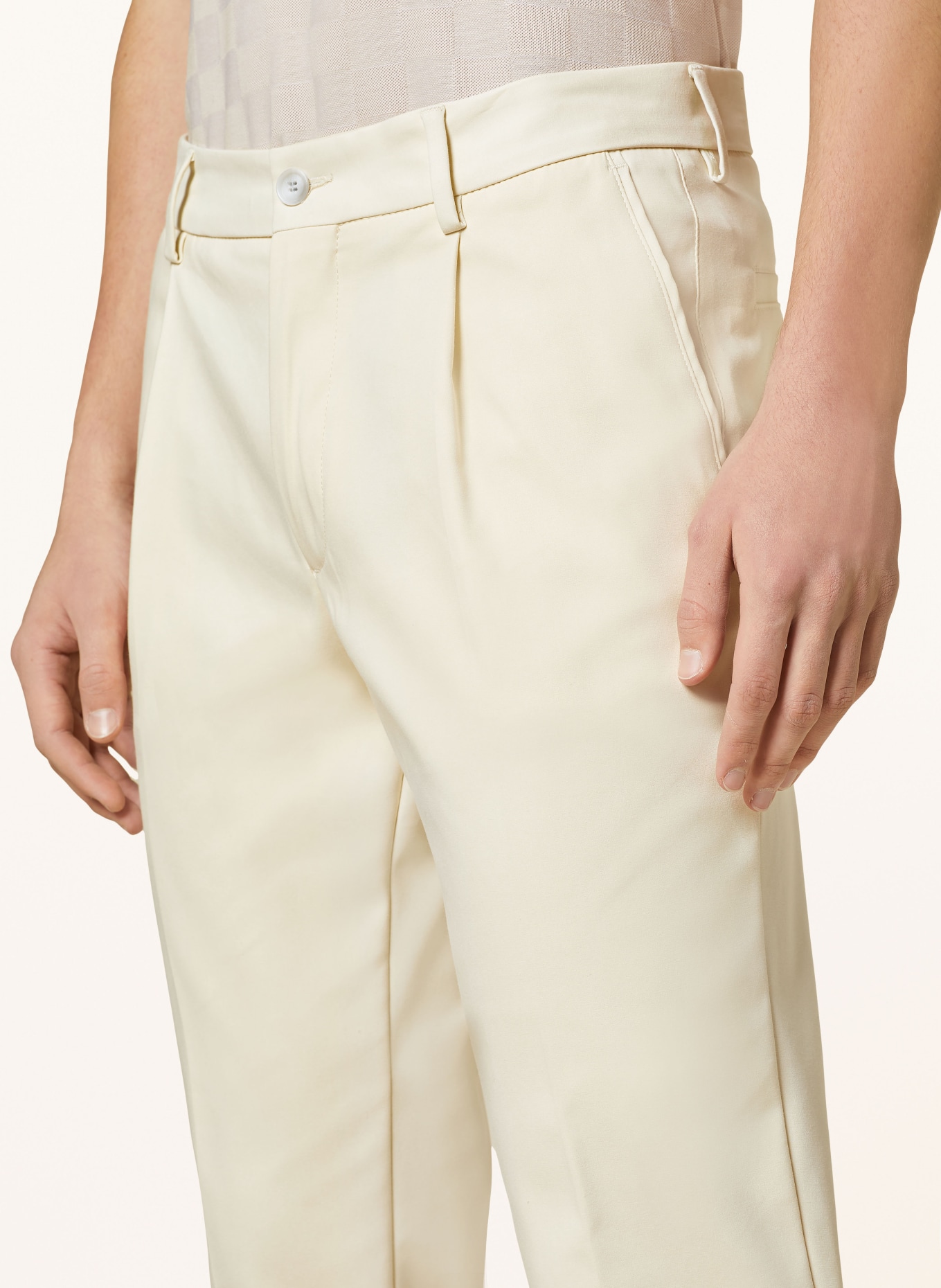 BOSS Chinos KANE regular tapered fit, Color: WHITE (Image 5)